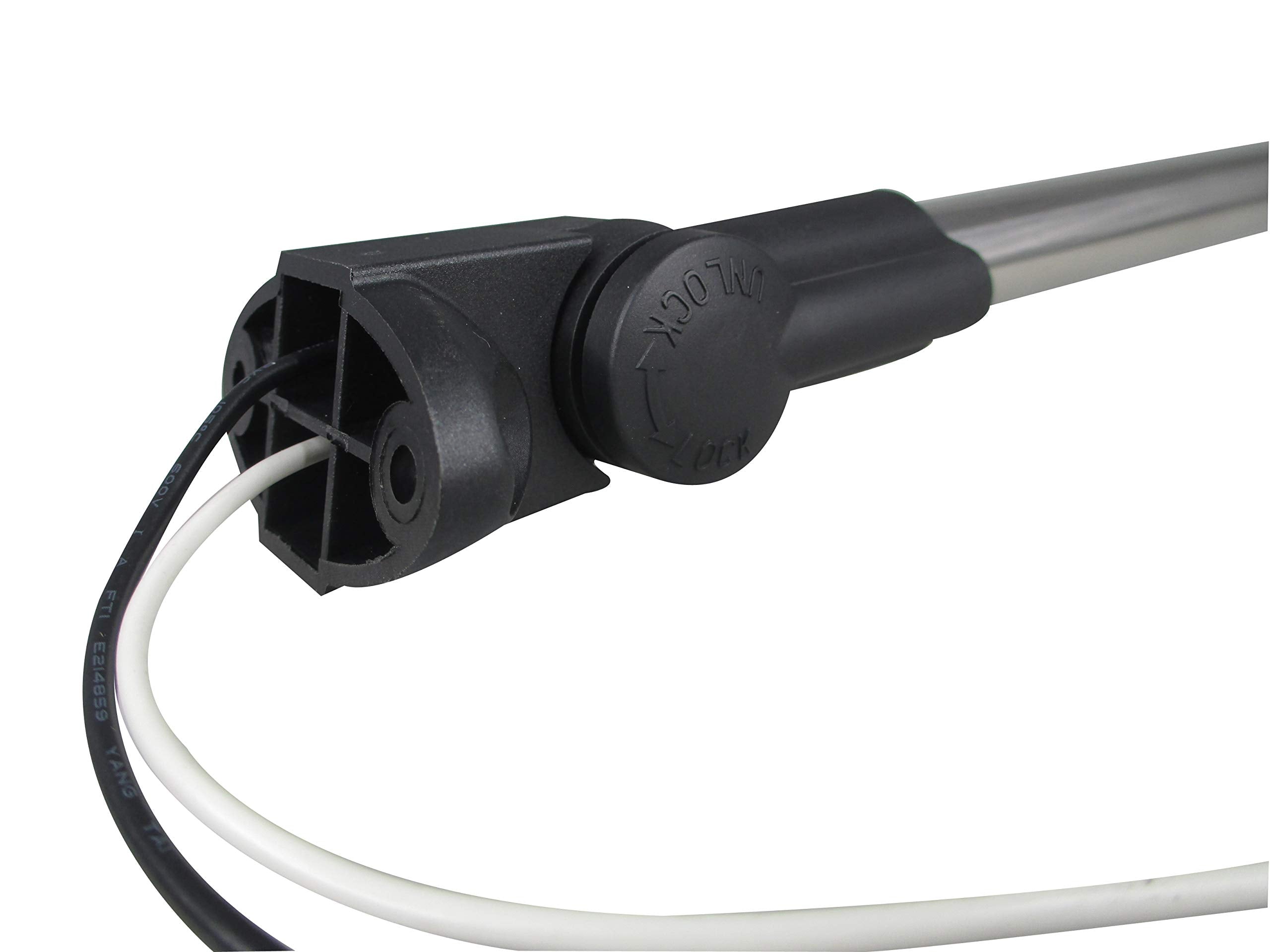 Pactrade Marine 12V Navigation Anchor Light 360° LED Splashproof Black Housing Fold Down Base (H=16.5in) USCG Approved