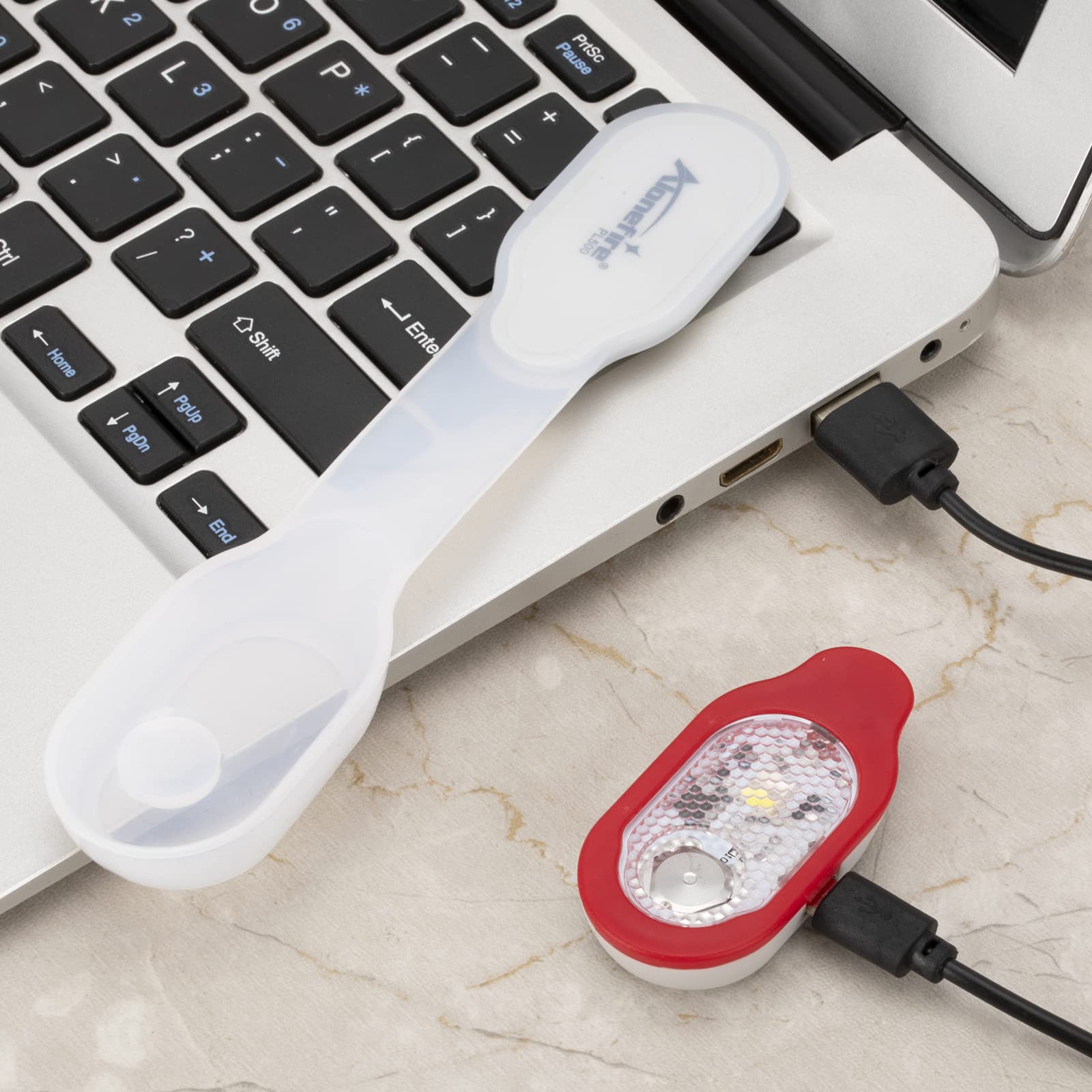 ALONEFIRE PL500 Nurse Badge Light, USB Rechargeable, Magnetic, 3 Modes, Red Warm Light