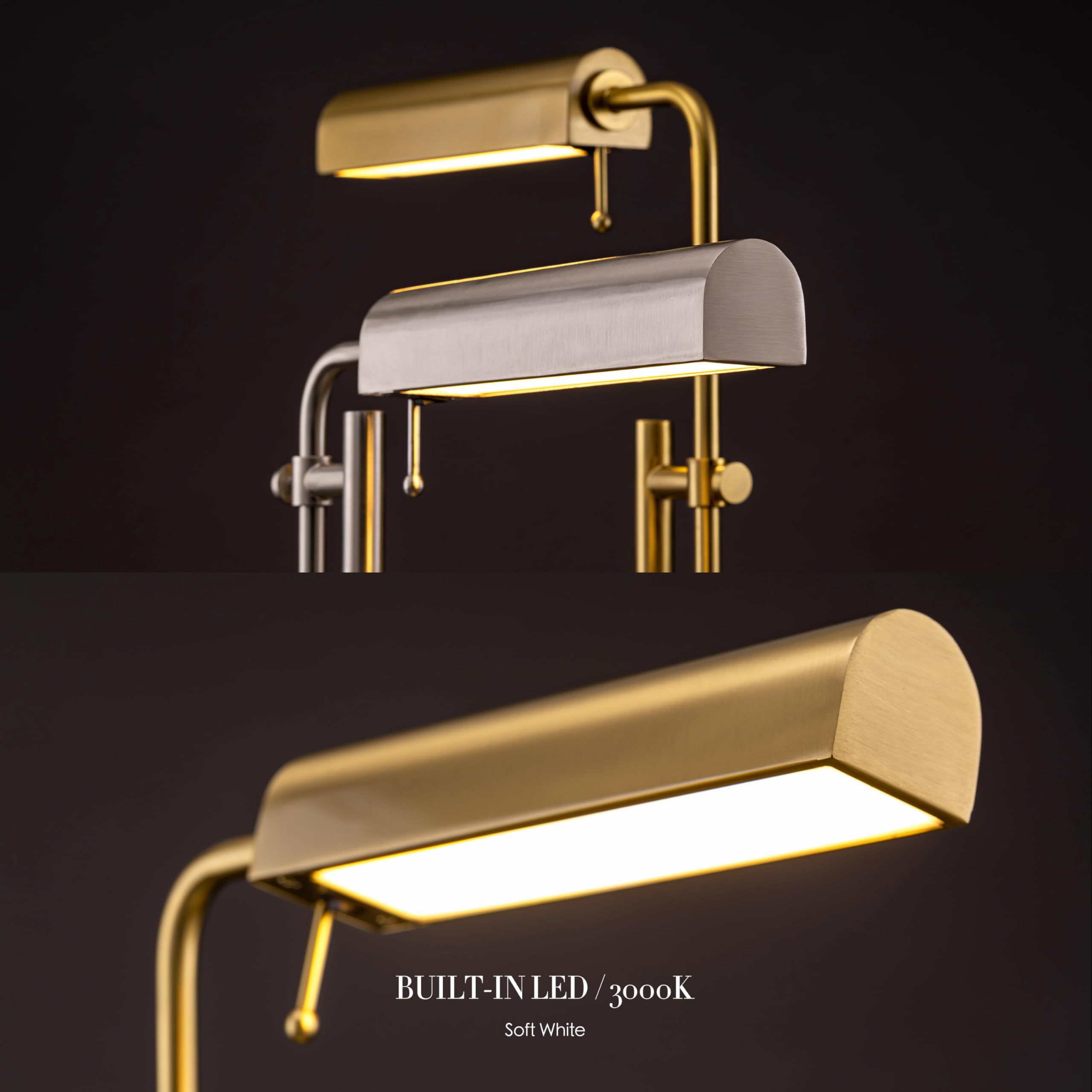 O'Bright Aurora - Led Pharmacy Desk Lamp (Gold)
