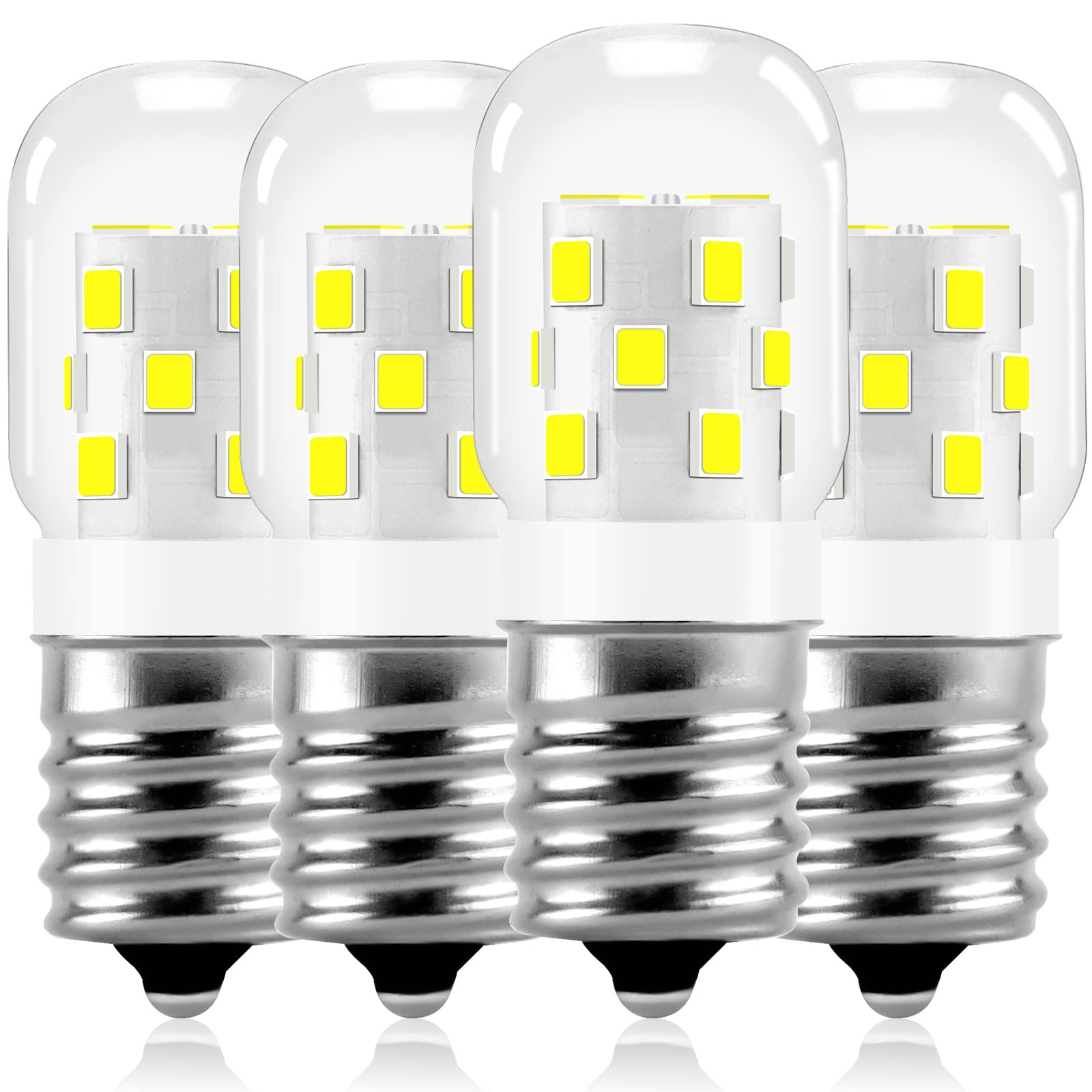 Miflus E17 Led Bulb Microwave Oven Light 8206232A Super Power Saving Multiple Purpose Appliance Bulb-3W(Equal To 40W Incandescen