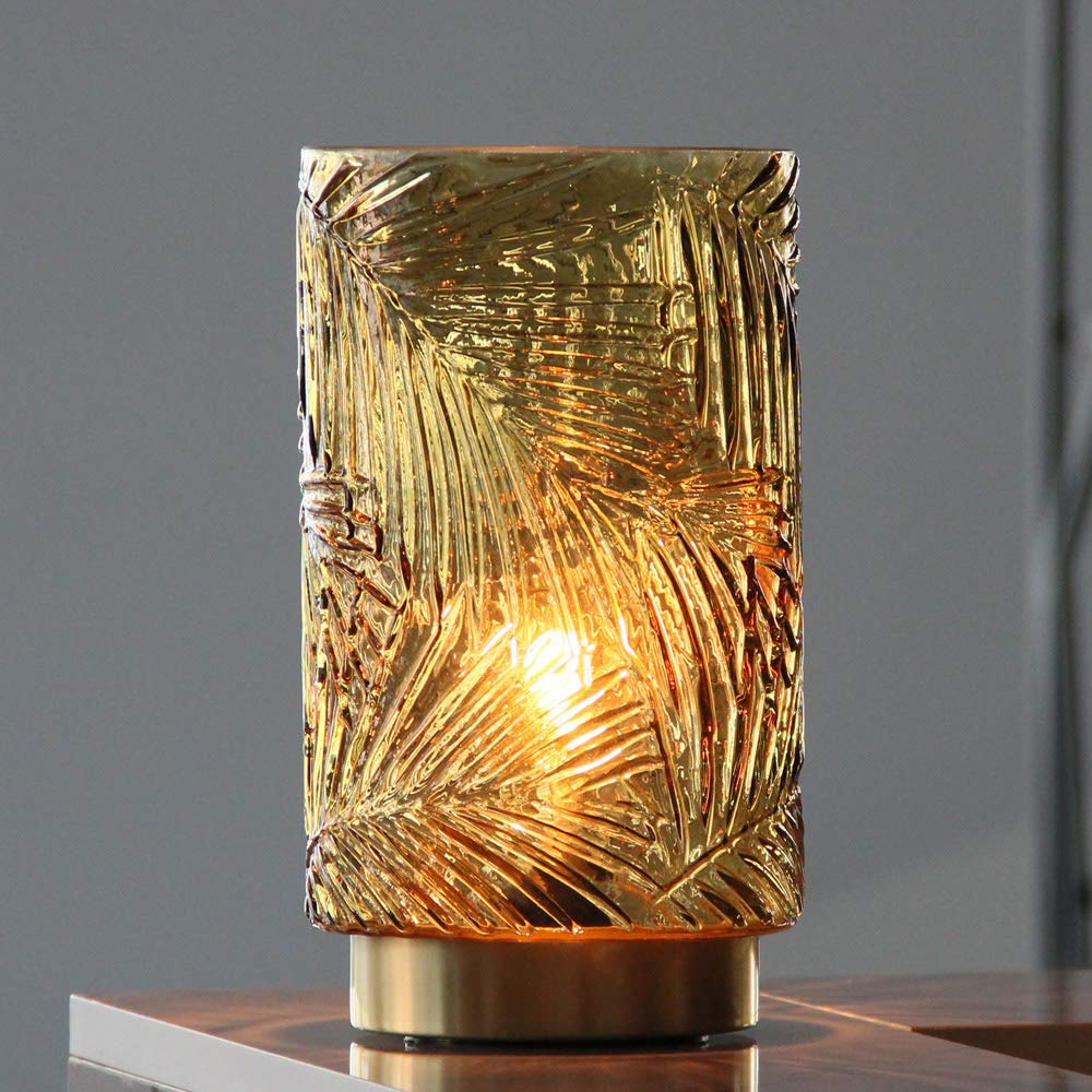 Battery Operated Table Lamp, Cordless Lamps For Home Decor, Battery Powered Nightlight With Led Bulb With Timer, Decorative Ligh