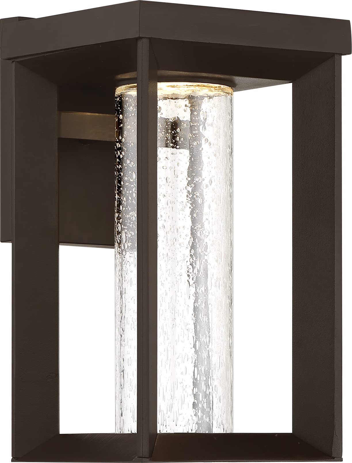 THE GREAT OUTDOORS 72790-143-L Shore Pointe Outdoor LED Wall Mount, 1-Light, 6 Total Watts, 7-in H x 13-in W, Oil Rubbed Bronze