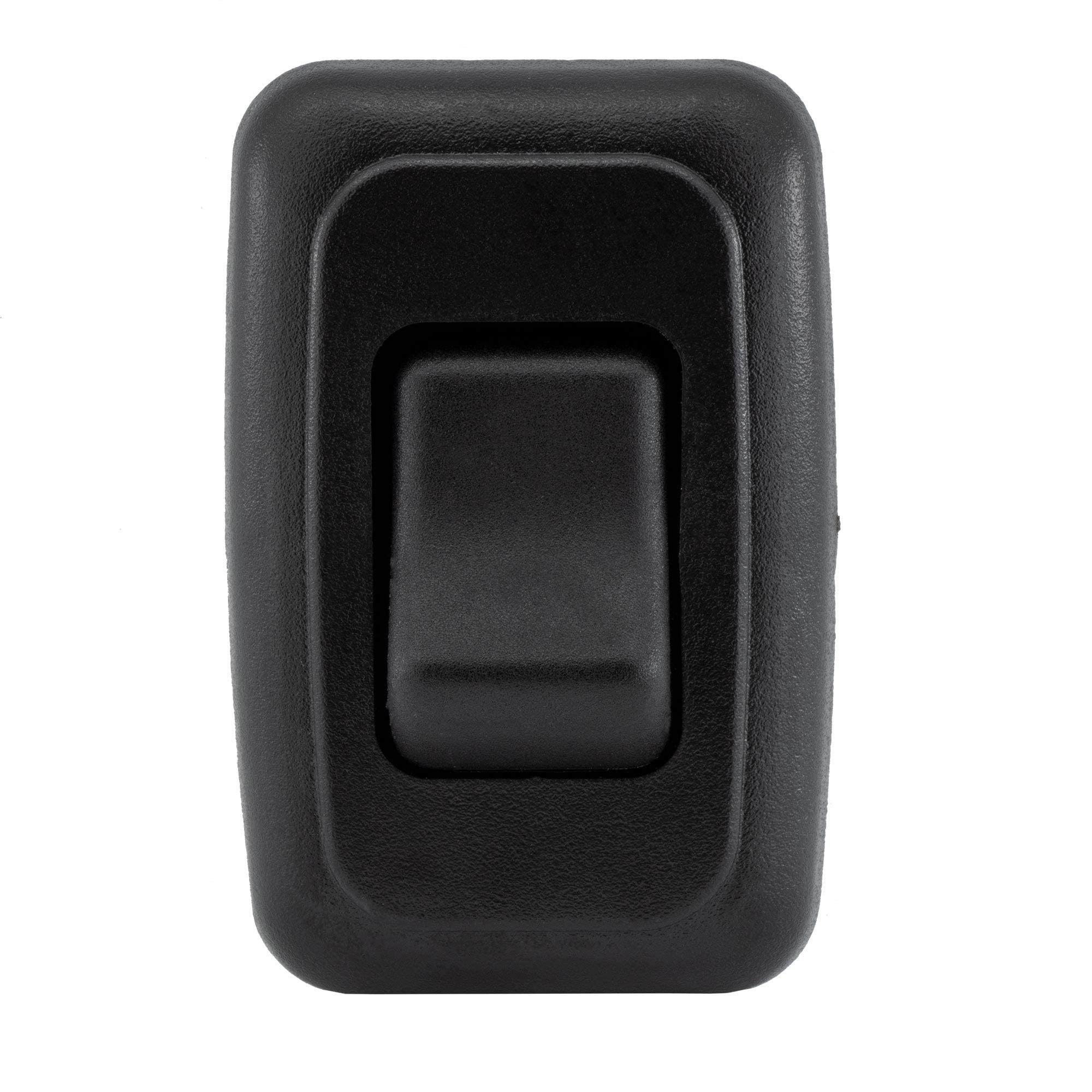 American Technology Components Black SPST On-Off Switch with Bezel, 12V for RV, Trailer, Camper