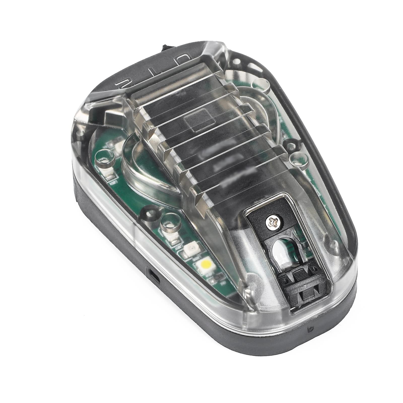 NOBUHIRO Tactical Signal Light LED + IR Waterproof Medium Ladybird Lamp WD03001-BK-GREEN