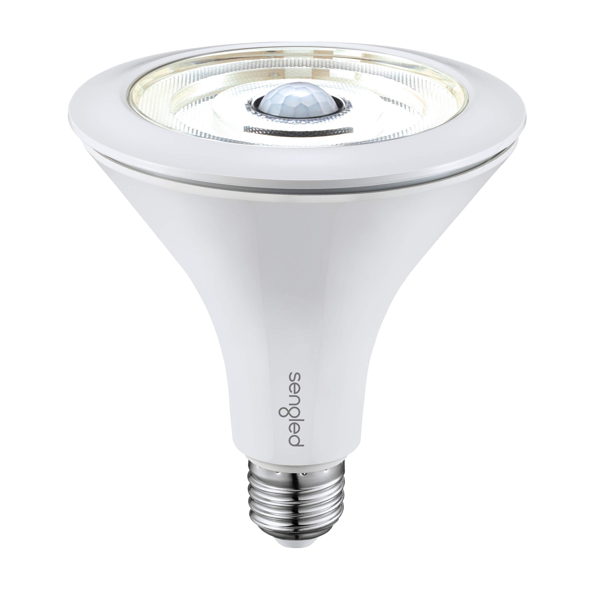Sengled Smart Flood Light Bulb PAR38 LED, Motion Sensor, Dusk to Dawn, 1200LM, 3000K, 1 Count, Compatible with SmartThings and Alexa