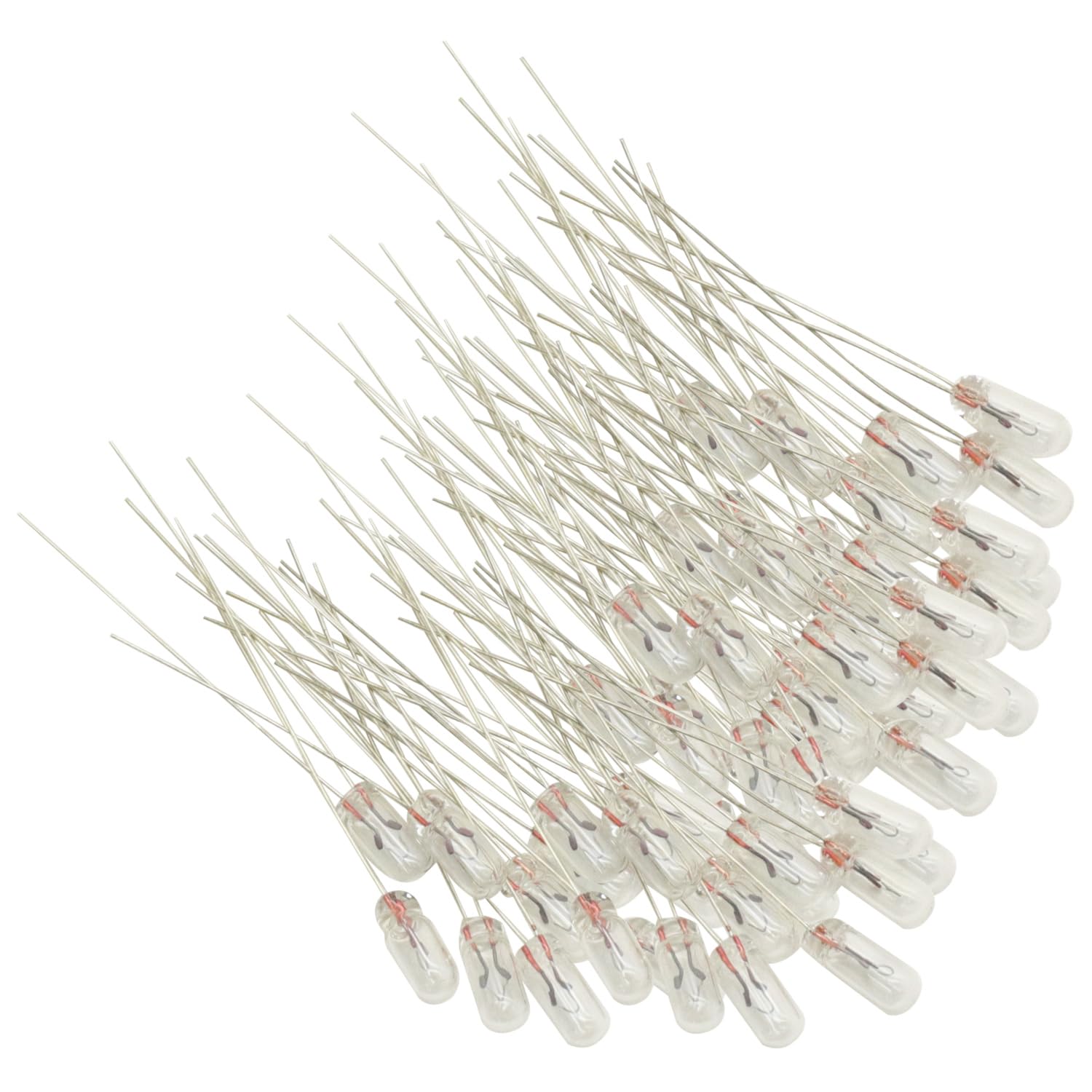 Godiymodules 20 Pcs For Miniature Lamp 3Mm 12V Indicator Bulb Bombilla Incandescent Filament,3Mm Halogen Bulb