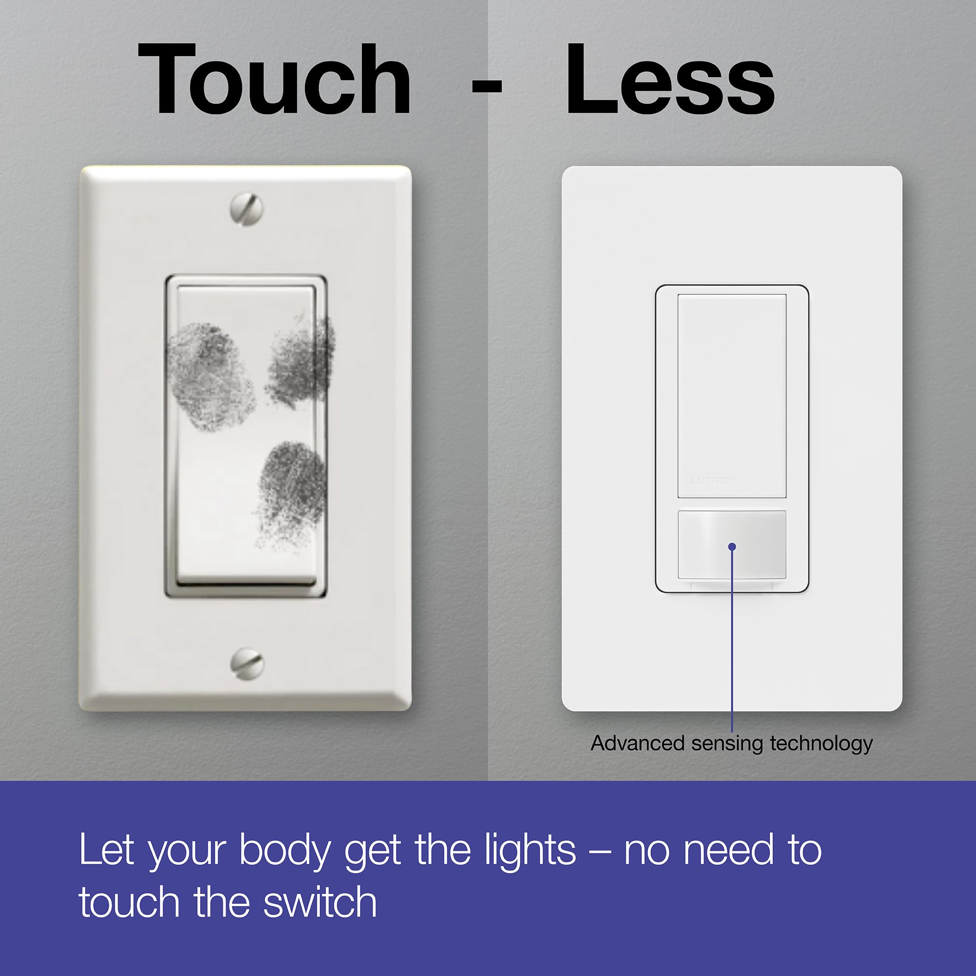 Lutron Maestro Led+ Motion Sensor/Dimmer Switch | 150W Led | Single Pole/Multi-Location | Mscl-Op153M-Tp | Taupe