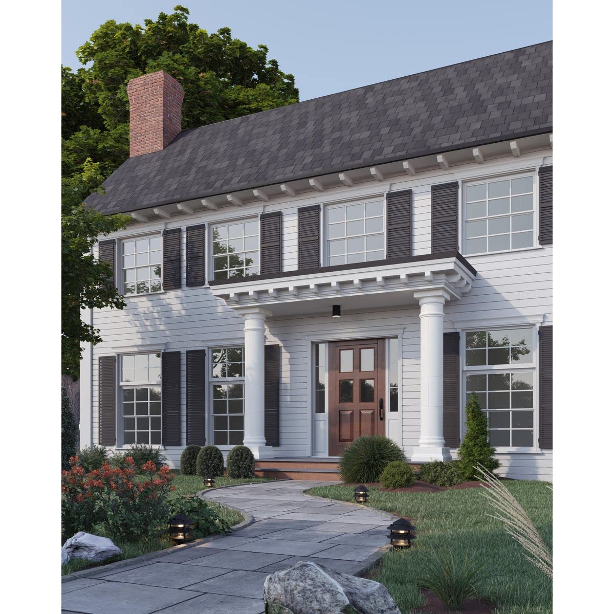 Progress Lighting Cylinder Collection Modern Outdoor Ceiling Light 5in Black Aluminum P5774-31