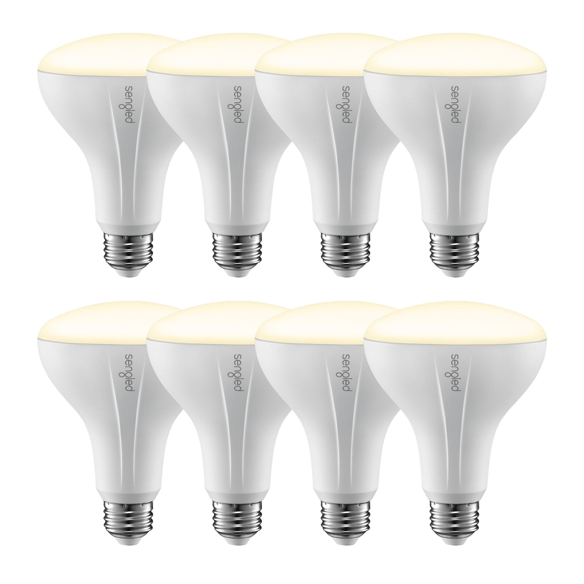 Sengled Smart Bulb BR30 Dimmable Flood Light, 8 Pack, Soft White 2700K, Zigbee Hub Required, Works with Alexa, Google Home, SmartThings