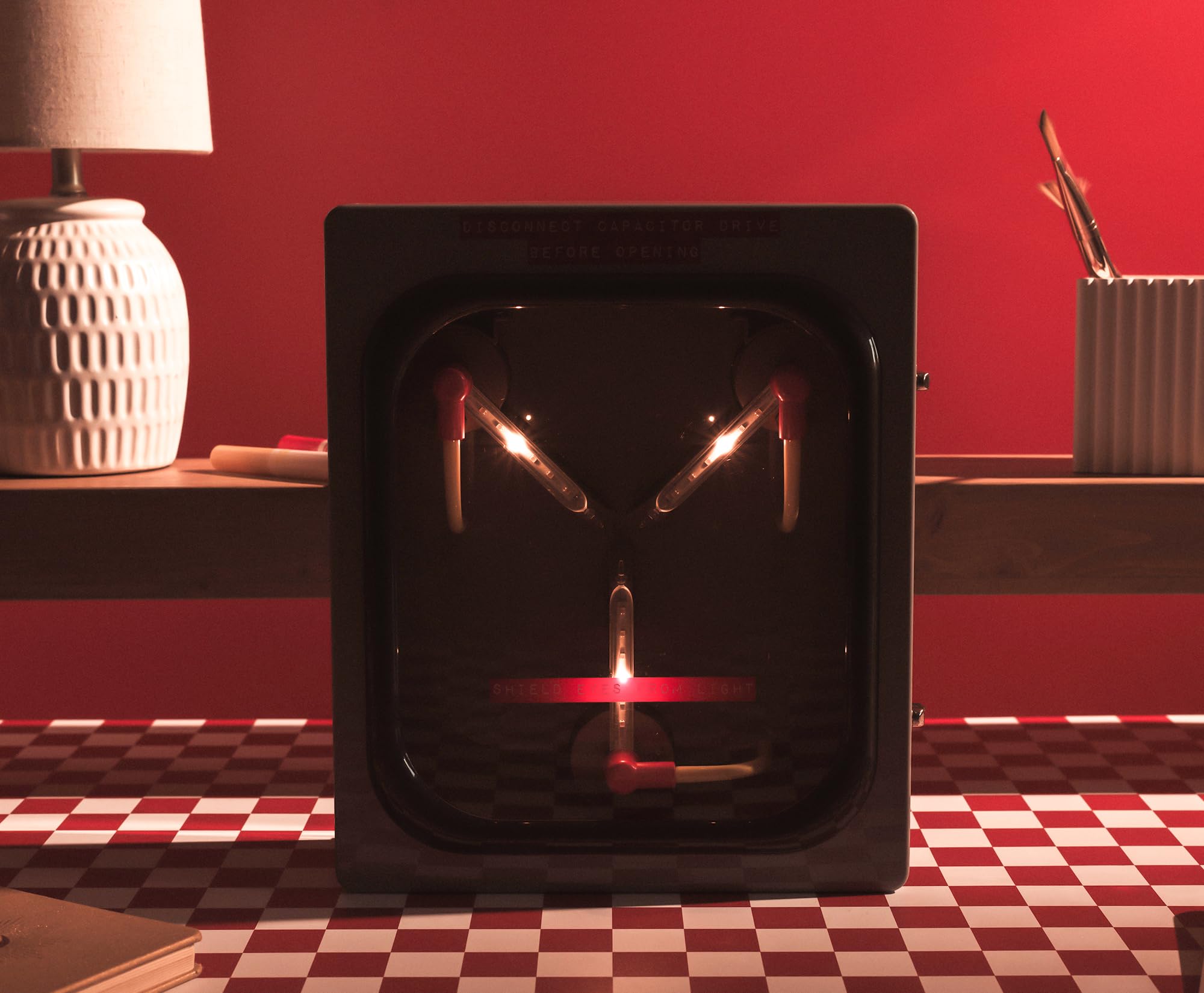Back To The Future Flux Capacitor Replica - 12-Inch LED Mood Light, Multicolor, Model 886388182480