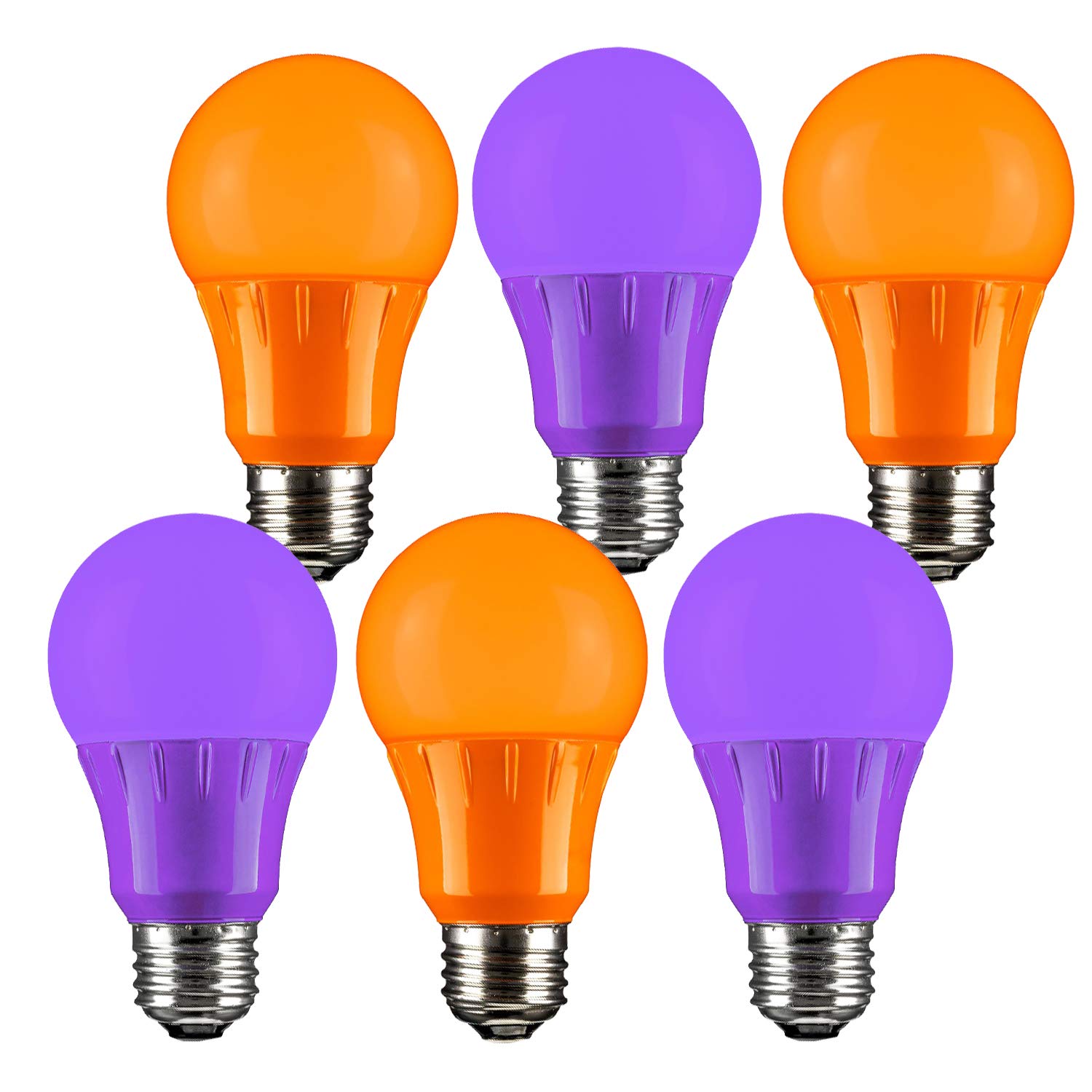 Sunlite 41521-Su Led Decorative 3 Watt (25W Equivilant) Holiday Light Bulb, Halloween Lighting, 120 Volt E26 Medium Base, Non-Di