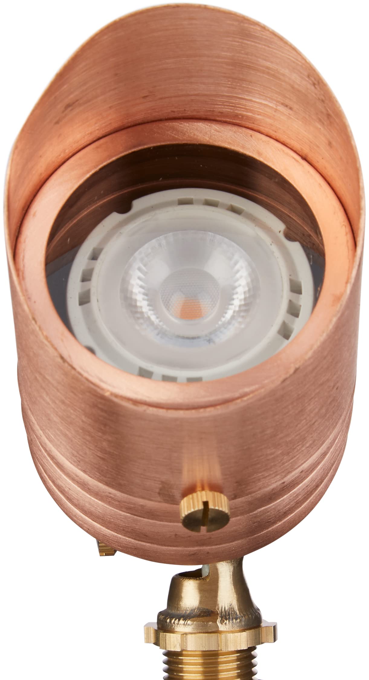 Volt Fat Boy 12V Solid Copper Outdoor Spotlight For Low Voltage Landscape Lighting Of Yard, Lawn, Garden, Patio, Trees & House