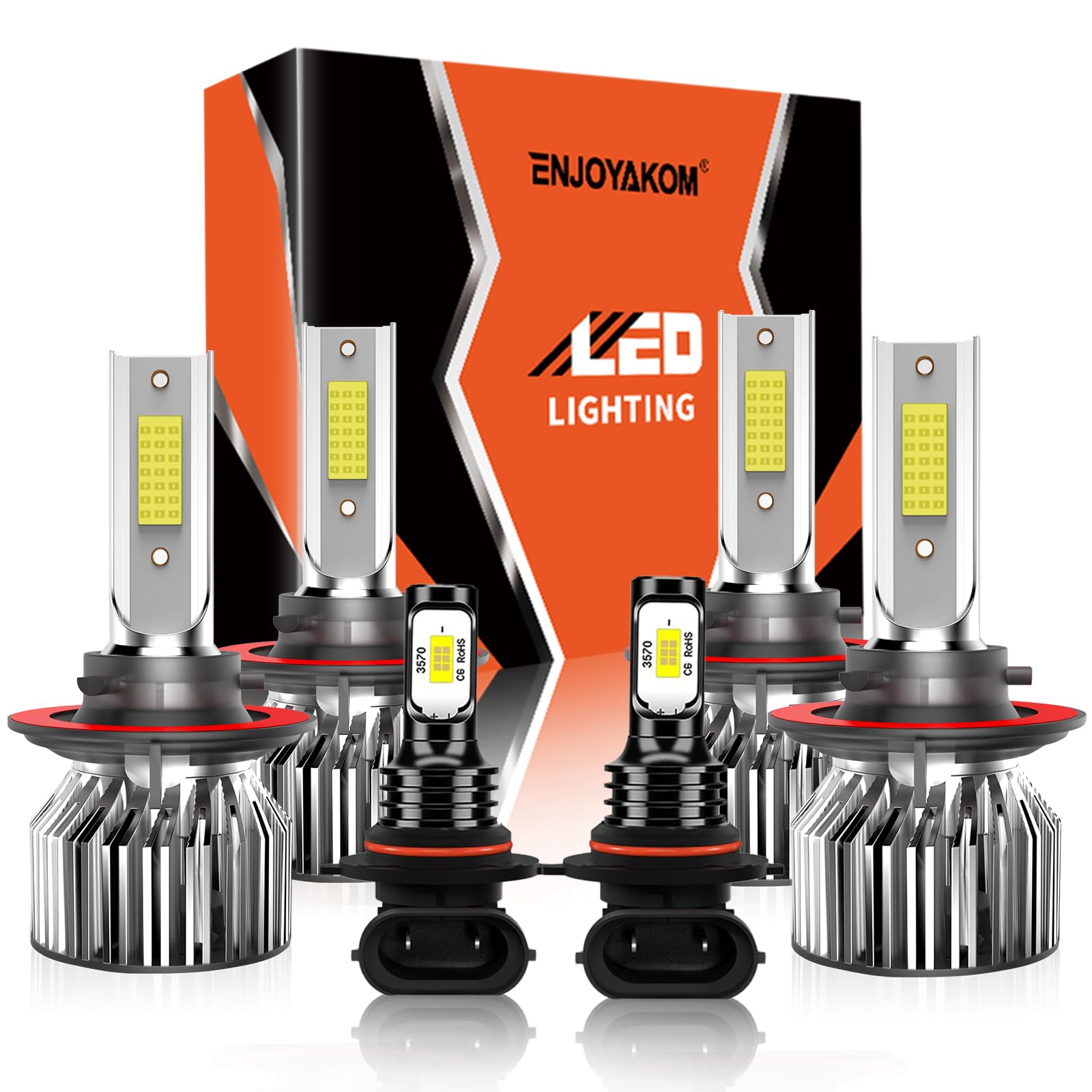 ENJOYAKOM Compatible for Ford F250 F350 F450 F550 Super Duty 2005 2006 2007 2008 2009 2010 2011 2012 2013 2014 2015 2016 2017 20