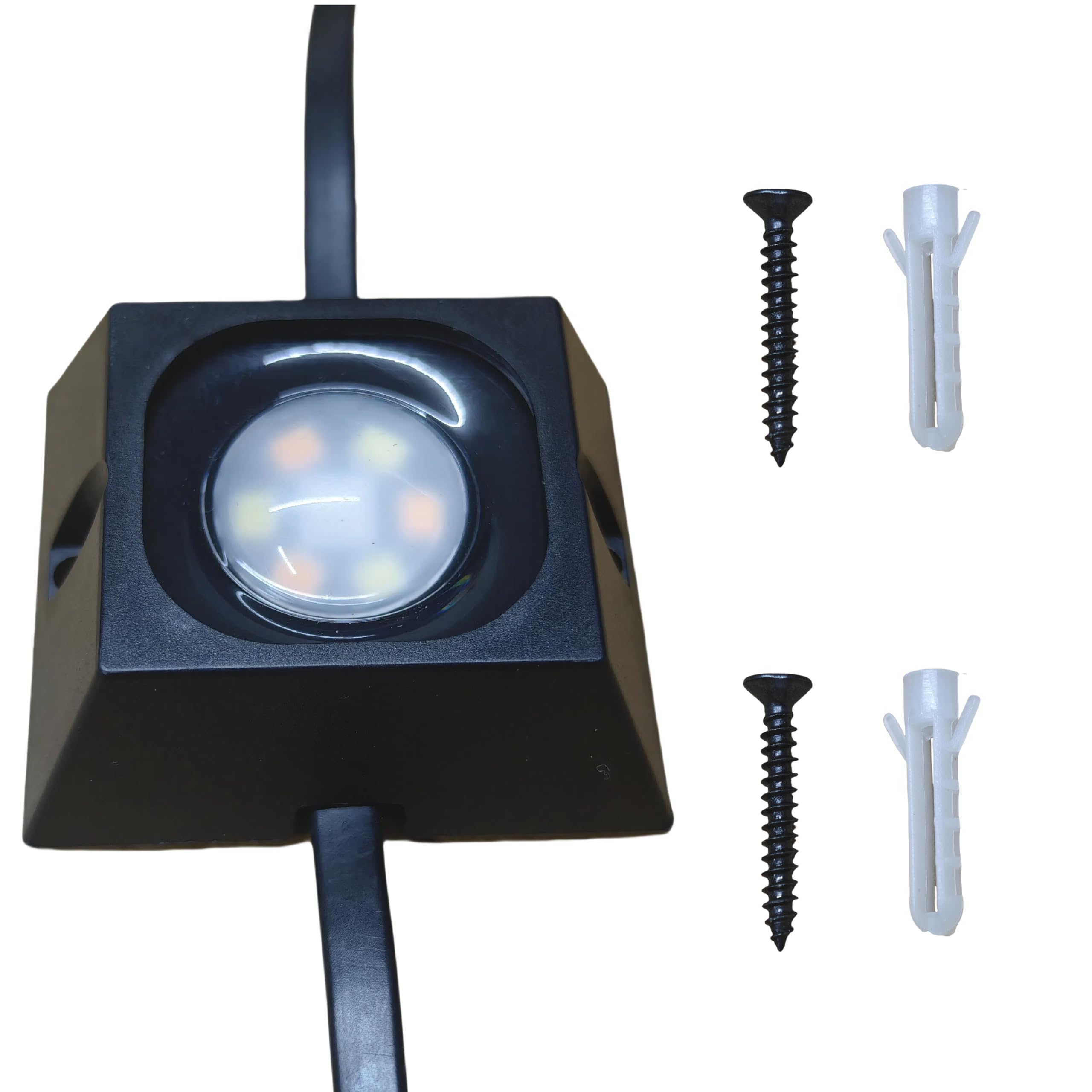 AHPOON 60/90/120 Packs Light Clips Mounts Bracket Compatible with Govee Outdoor Lights Pro (H706) 200FT, 128 Packs,250 Screws In