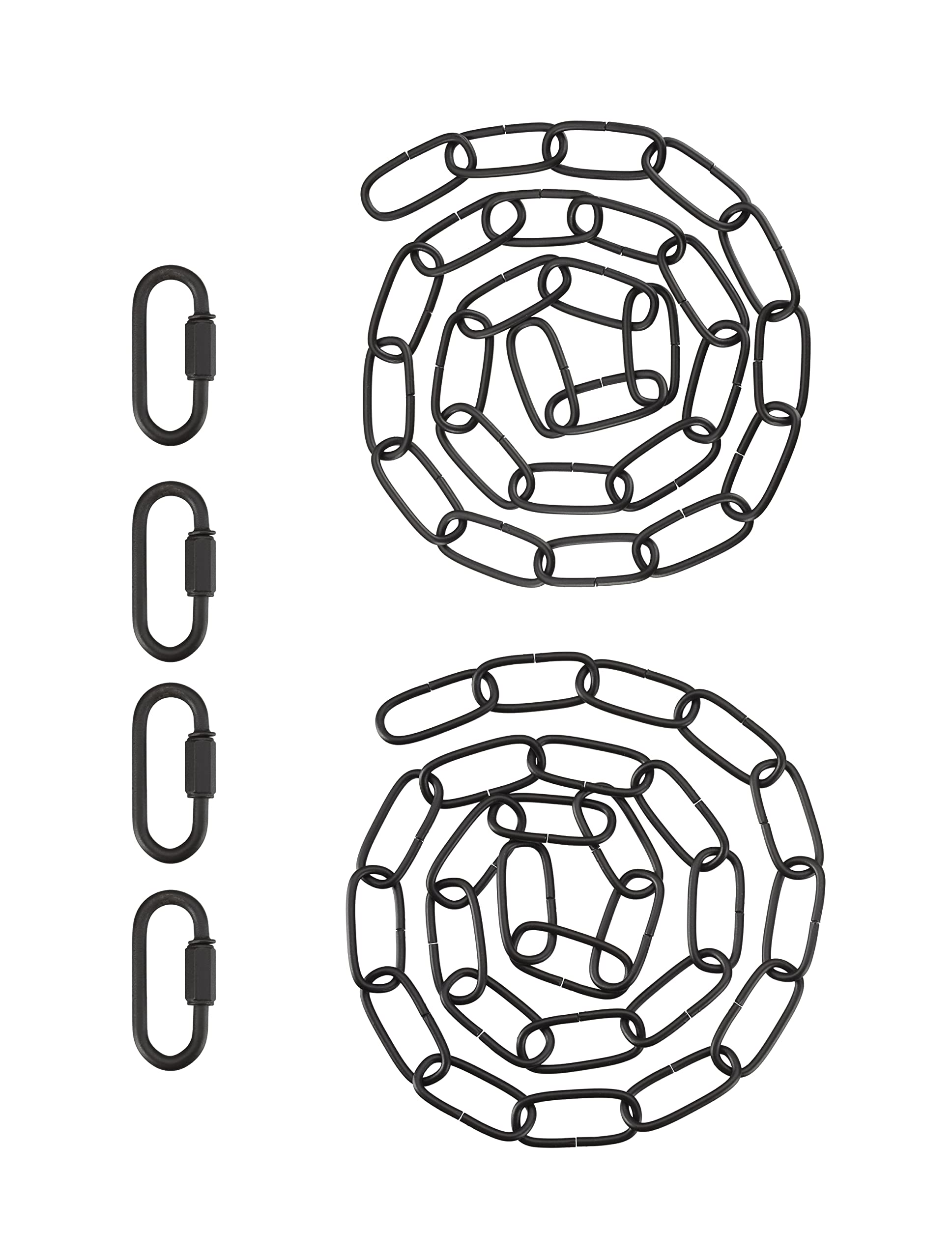 Aspen Creative 21111-81,Steel 3 Feet Heavy Duty Chain & Quick Link Connector for Hanging Up Maximum Weight 40 Pounds-Lighting Fi