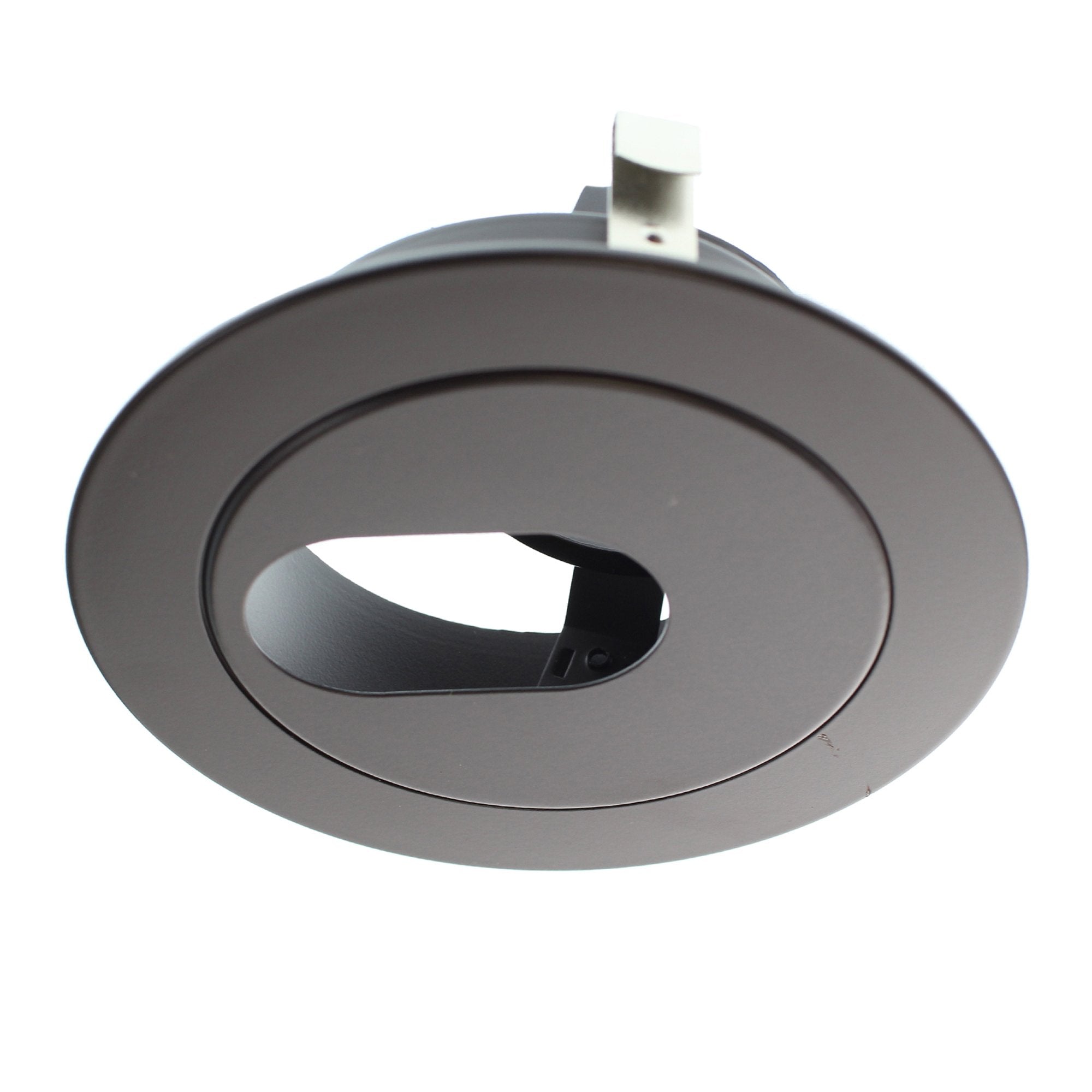 Elco Lighting 4    Low Voltage Adjustable Slot Aperture Trim, MR16, GU10 Halogen, Bronze