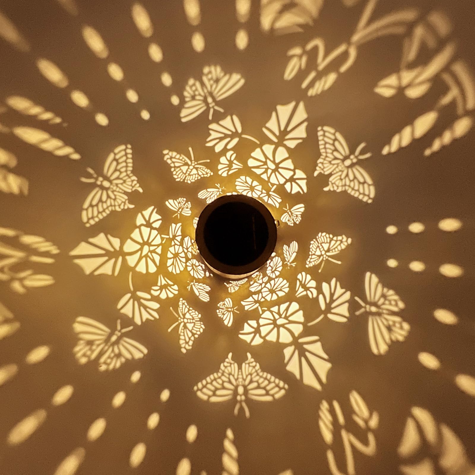 Butterfly Solar Light, Birthday Gift For Women, Men, Mother'S Day, Thanksgiving, Christmas, New Year Gift. Outdoor Waterproof Li