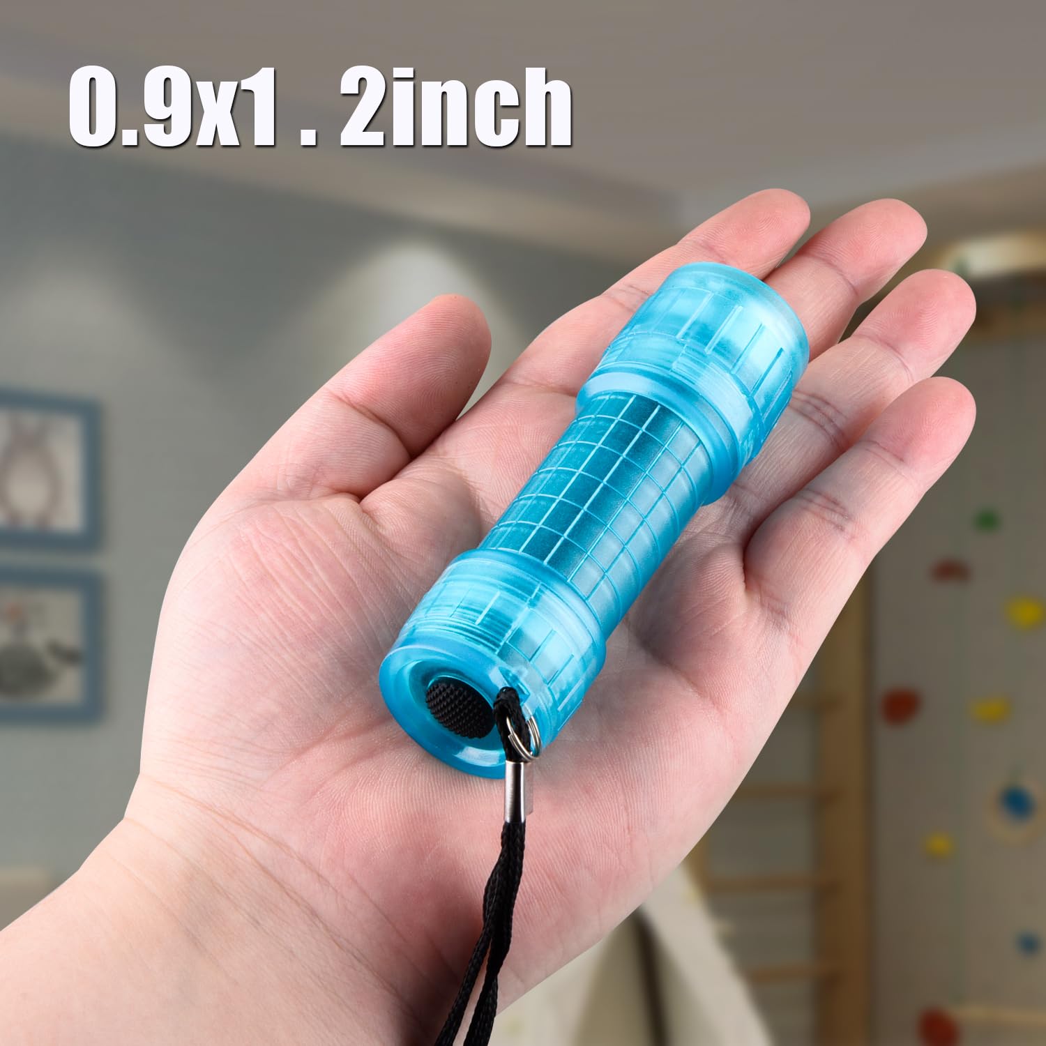 Kunhe 30 Pack Mini Glow In Dark Flashlights For Kids - Battery Included, Party Favors, Gifts