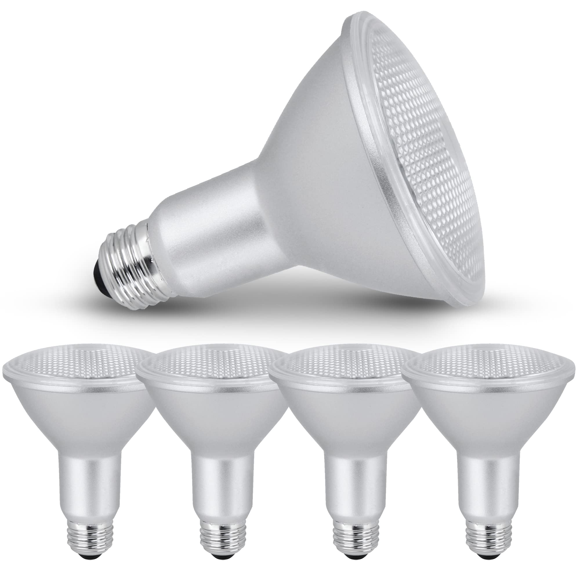 Xtricity PAR 30 LED Bulbs Dimmable Long Neck - 75W Eqv (11W) Flood Light Bulbs, 800 Lumens, 3000k Soft White, 120V, Indoor/Outdo