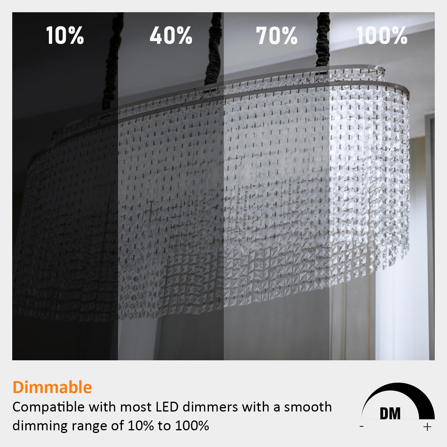 Maelsrlg G9 Led Bulb Dimmable, 40 Watt Equivalent, Daylight 6000K, T4 4W 400Lm, G9 Bi-Pin Base Light Bulbs For Chandelier, Vanit