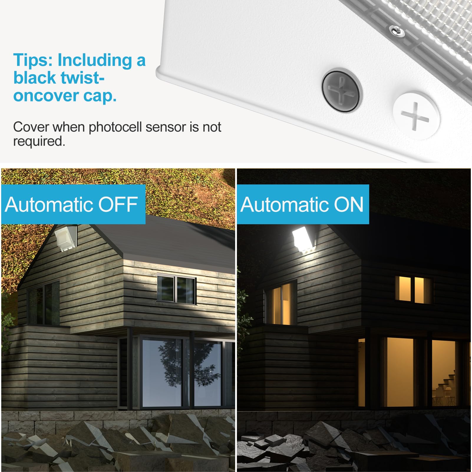 Lightdot 4Pack 200W Led Wall Pack Lights  100-277V Dusk To Dawn Photocell  30000Lm(150Lm/W) 5000K Ip65 Waterproof Outdoor Exterior Lighting  Energy Saving  Etl | 5-Year Warranty(Height:15~30Ft)