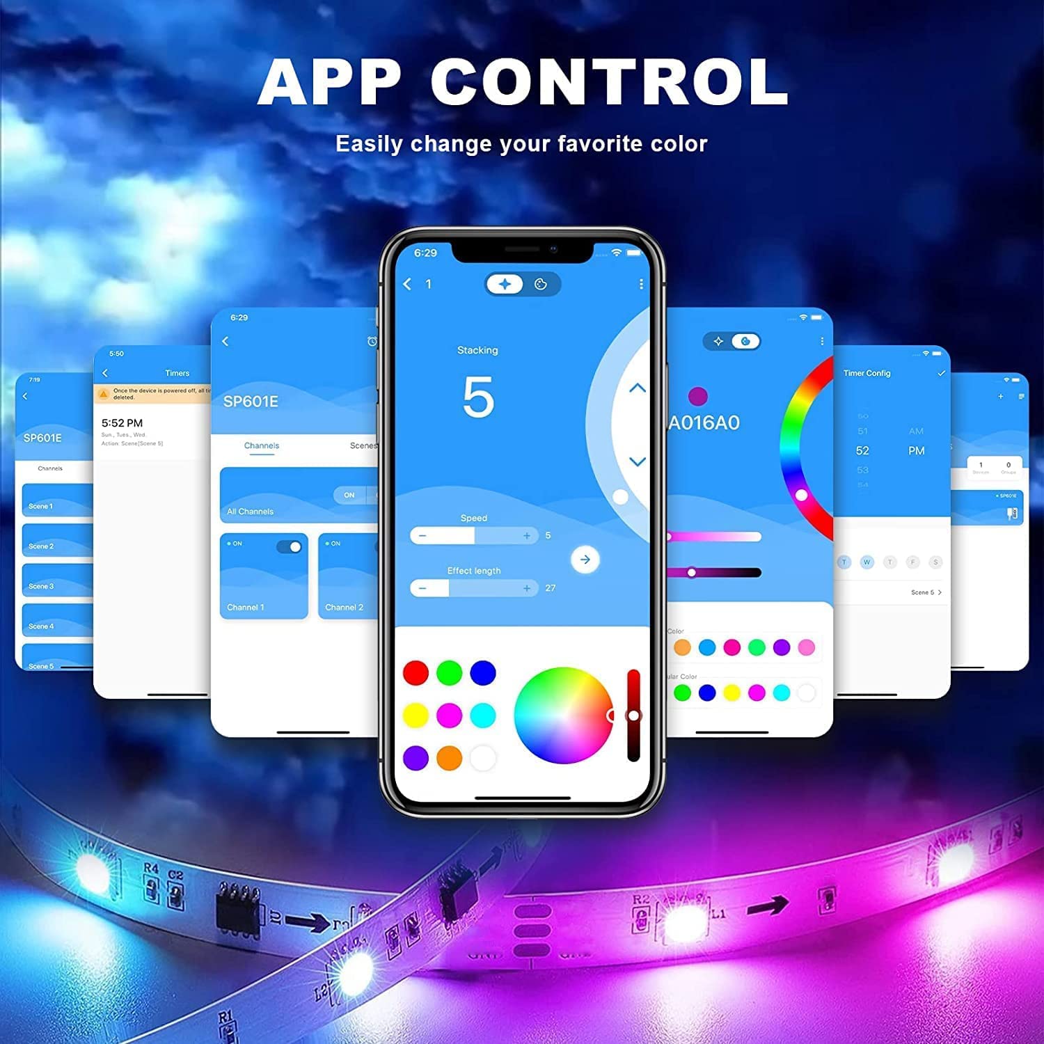 Cloud Light Multicolor Lightning Changing, 3D Thundercloud Led Light Cotton Lightning Cloud Colorful Atmosphere Night Light, Diy