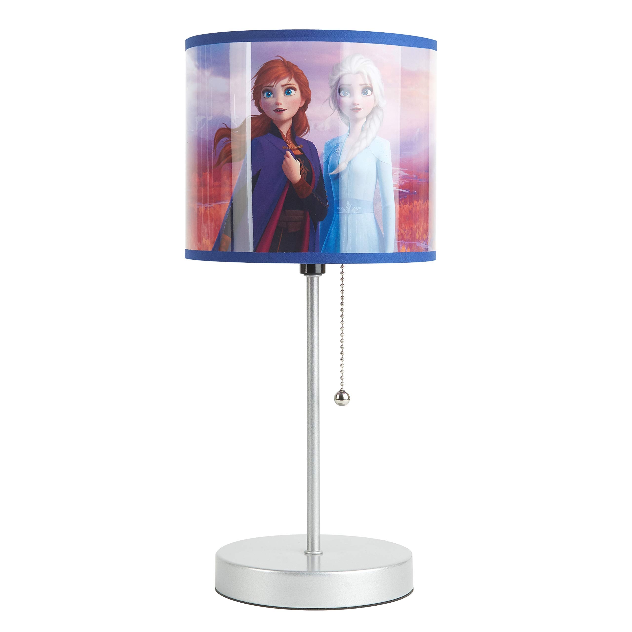 Little Mermaid Ariel Stick Table Lamp for Kids with Pull Chain