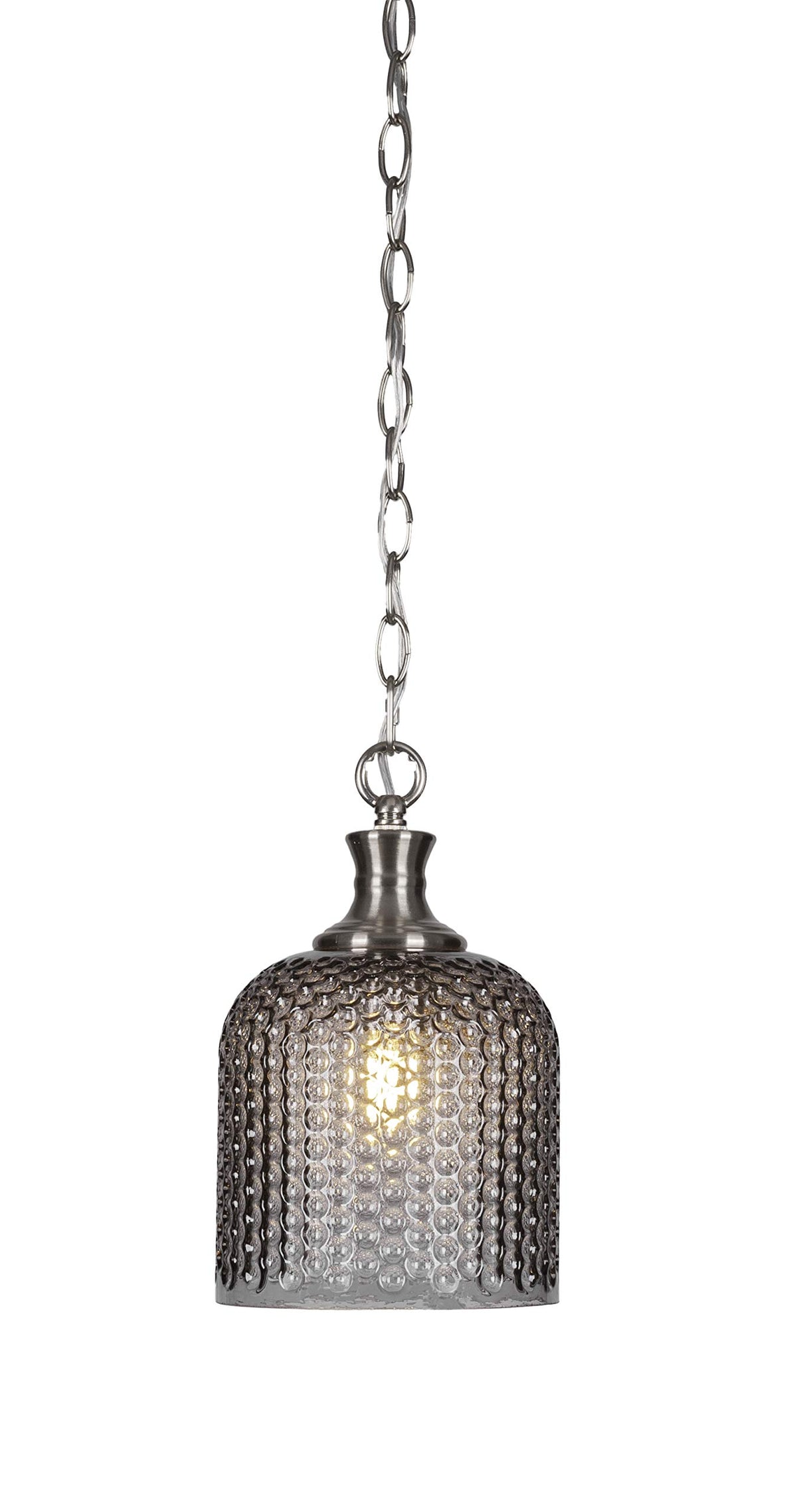 Zola 1 Light Pendant in Brushed Nickel (96-BN-4912)