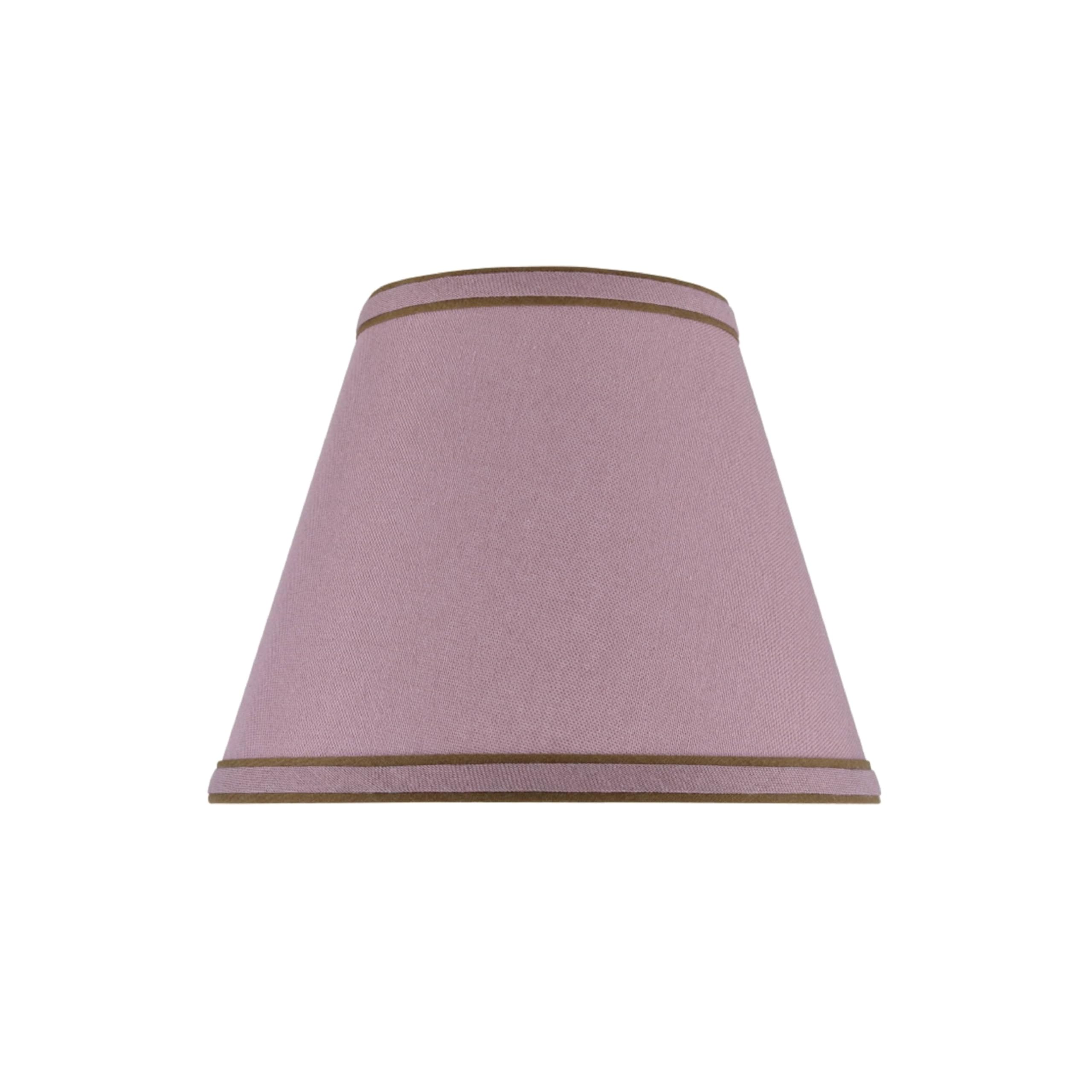 Aspen Creative 32041A Transitional Hardback Empire Shape Spider Construction Lamp Shade In Reddish Purple, 9&quot; Wide (5&quot; X 9&quot; X 7&quot;)