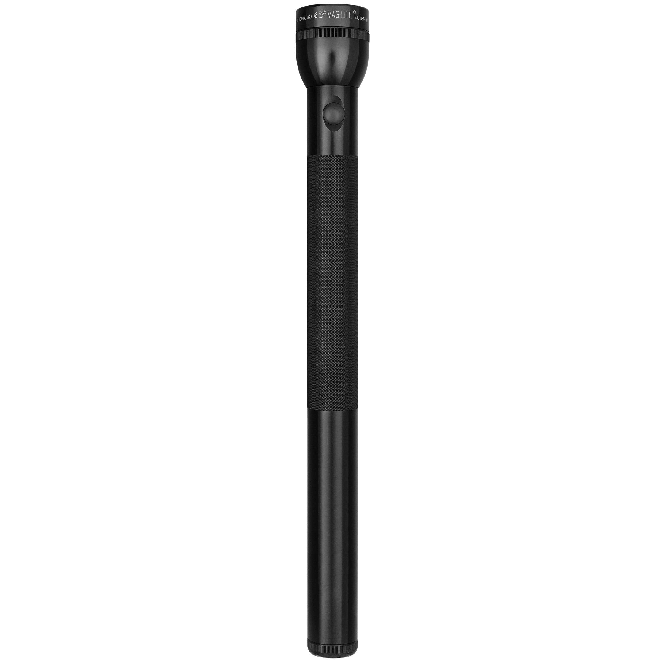 Maglite Heavy-Duty 6-Cell D Flashlight, Incandescent, Black - Durable, Bright, Perfect for Outdoor and Emergency Use, Display Box Included