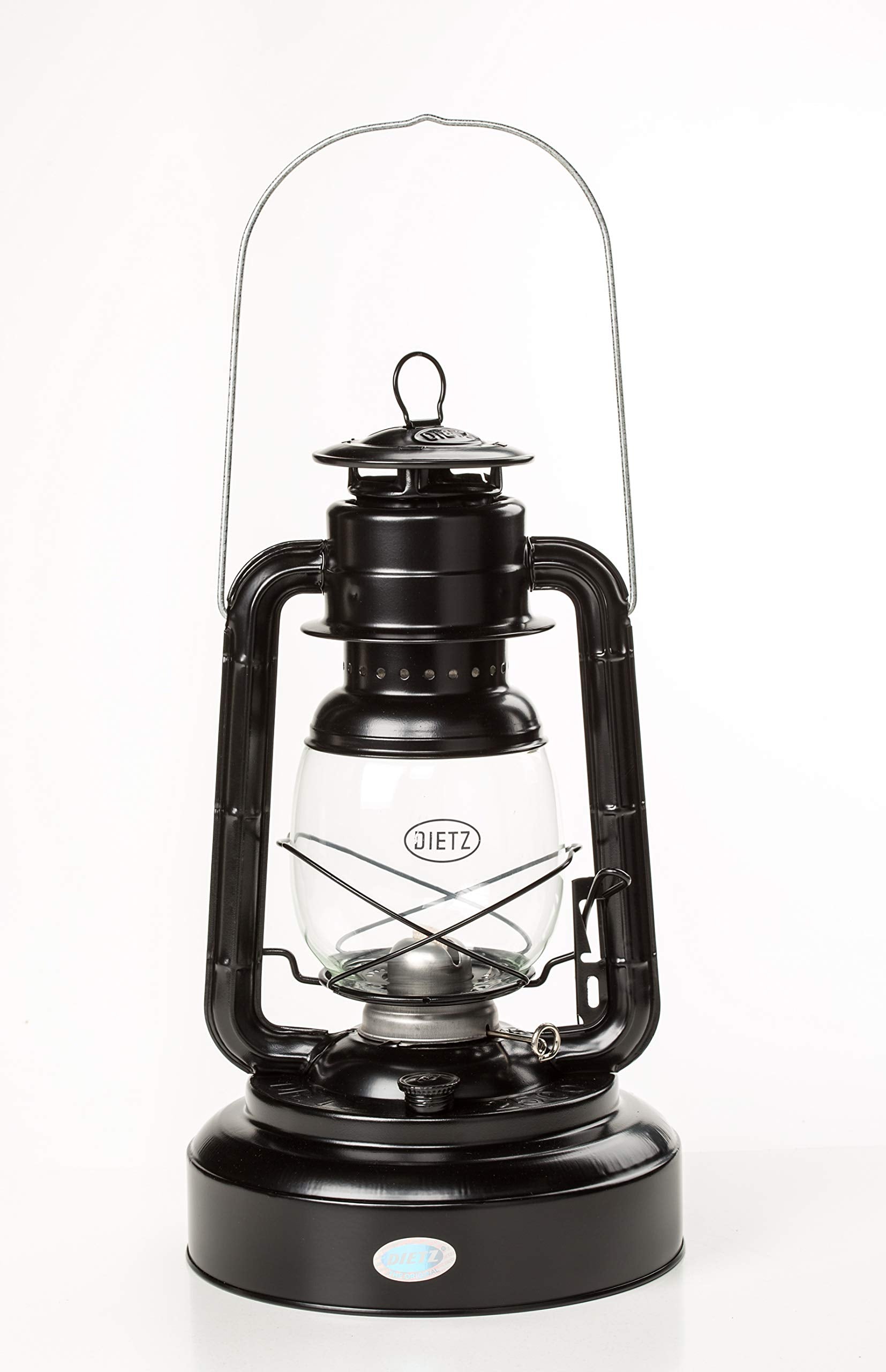 Dietz Jupiter Hurricane Oil Lantern Black