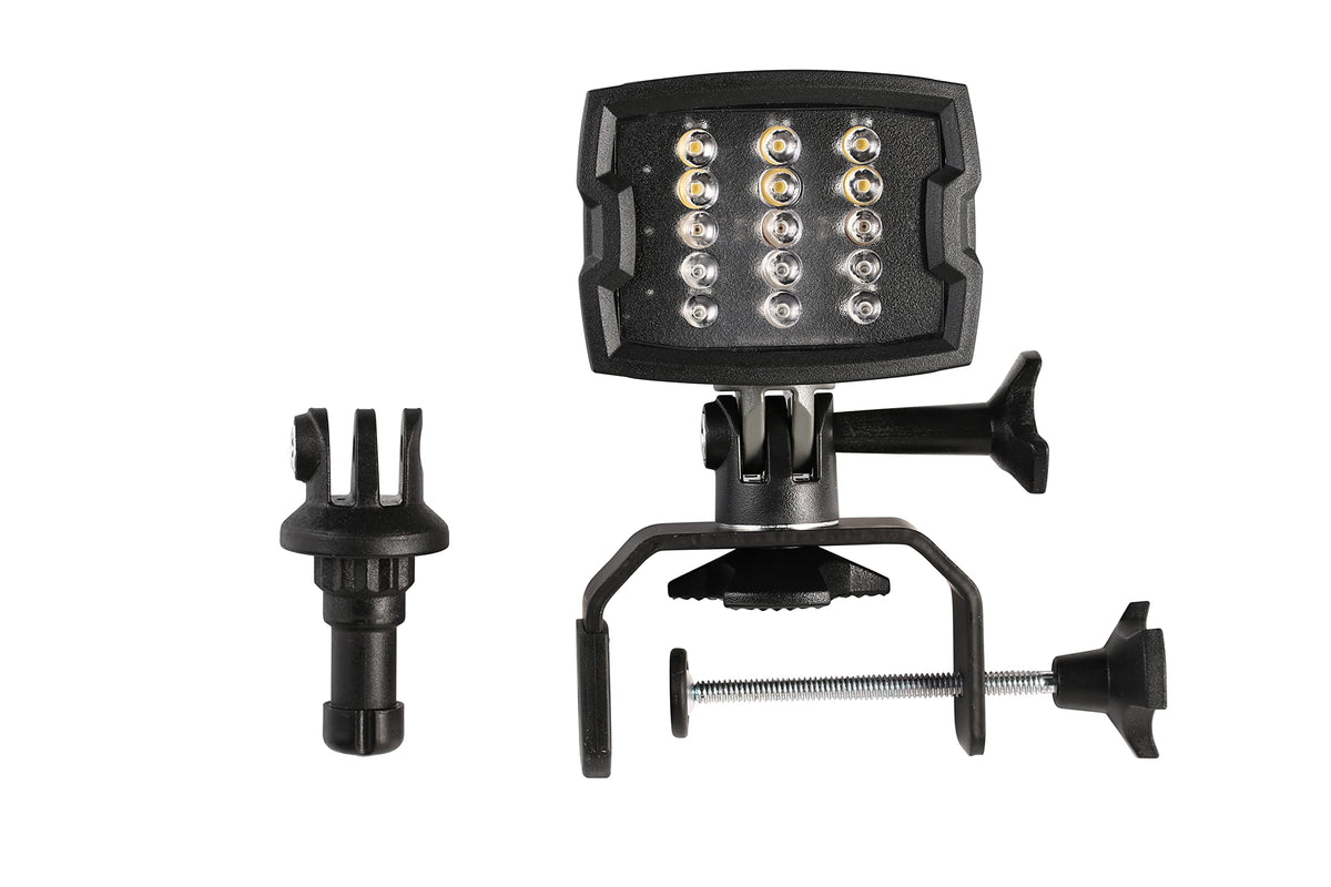 Attwood 14185Xfs-7 Water-Resistant Multi-Function Led Sport Light, Marine Gray Finish, One Size