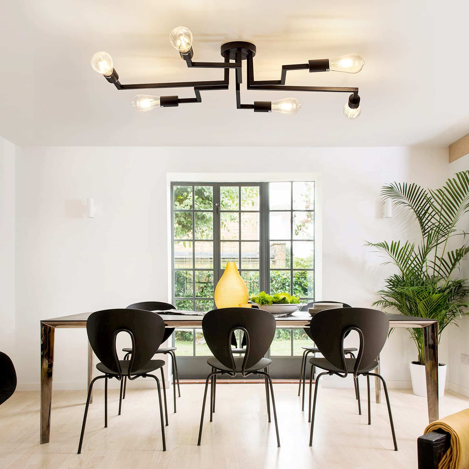 Zglaojt 6- Lights Ceiling Light Fixture