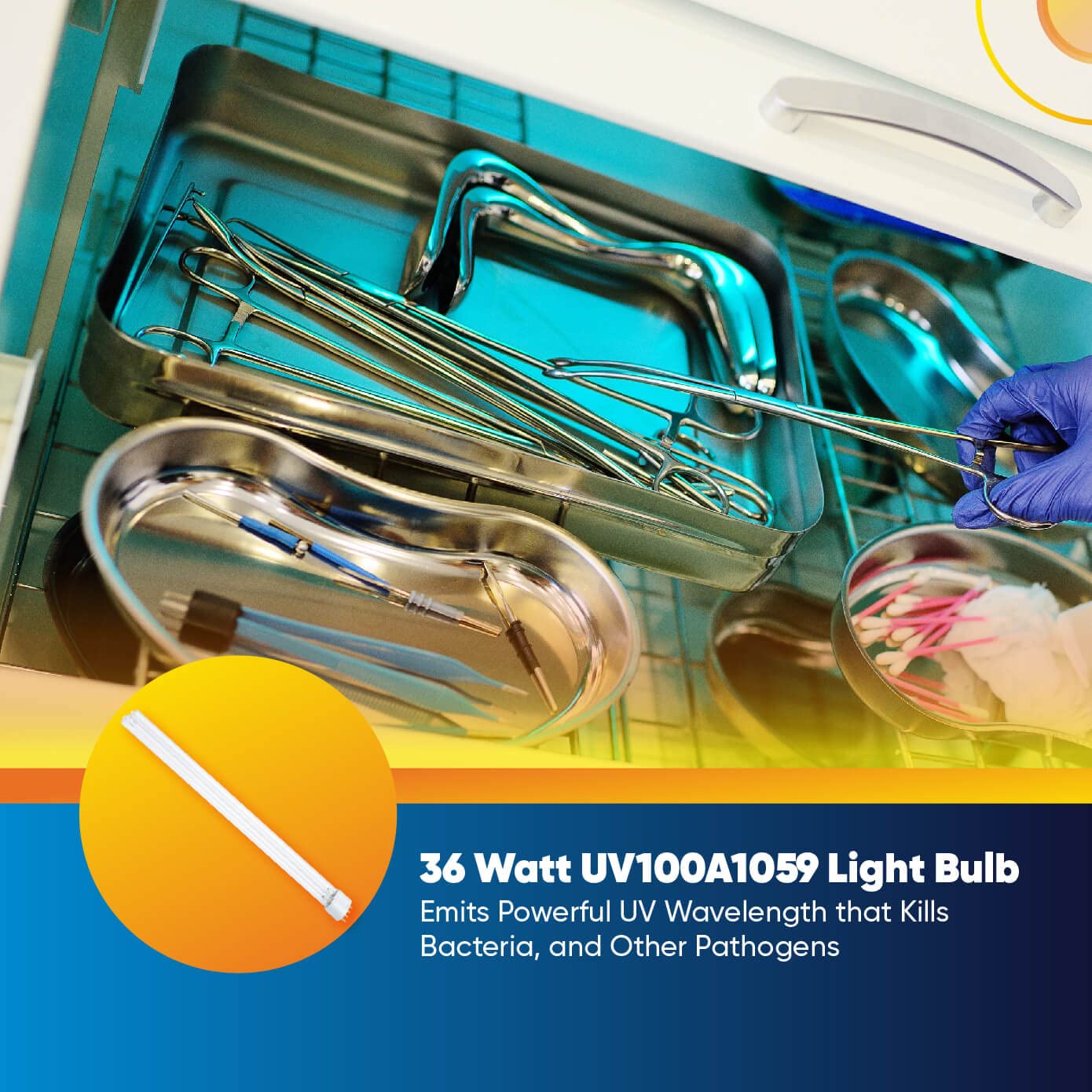 Technical Precision Uc36W1006 Abyauc36W1006-2Pack Ultraviolet Light Bulb, 2 Count (Pack Of 1)