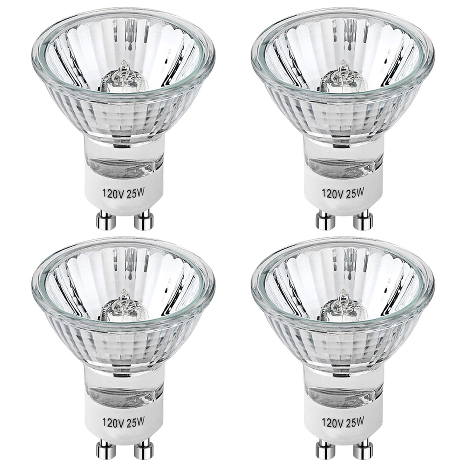 Halogen Bulbs 25 Watt Gu10 120V Np5 Replacement Bulbs For Candle Warmer,Scent Wax Burner, Fragrance Melt, Warming Bulb,Jdr Dimma