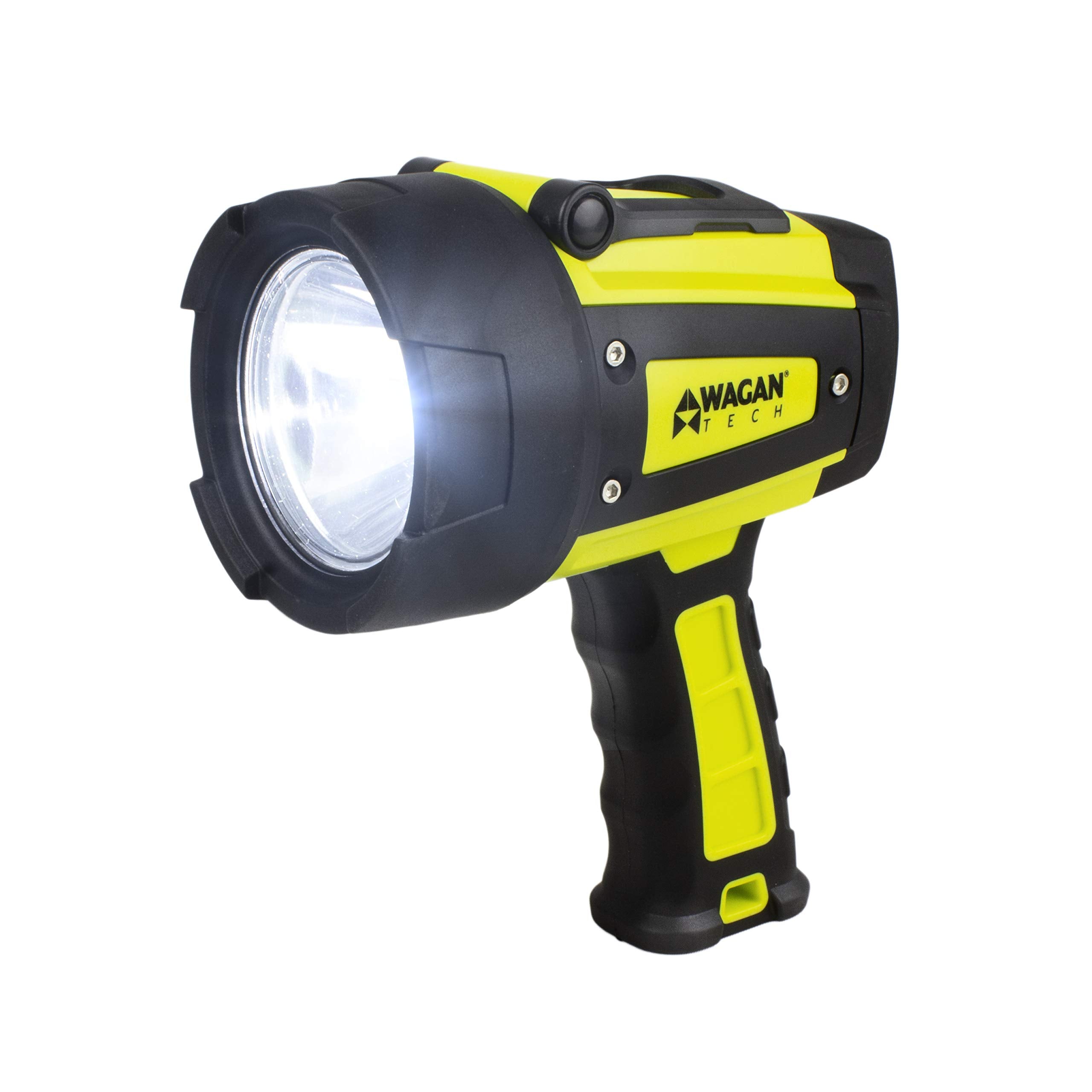 Wagan El4322 Brite-Nite Wr600 Usb Rechargeable Led Handheld Spotlight 600 Lumen Led Lights 3 Lighting Modes 7 Position Hanging S