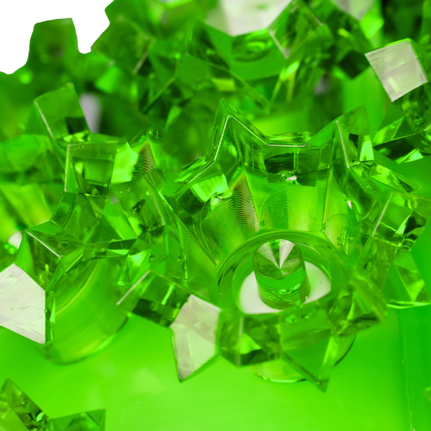 Novelty Lights 50-Light LED Starlight Sphere, Green, 5ft Hanging Cord, Model MRD-50A-2