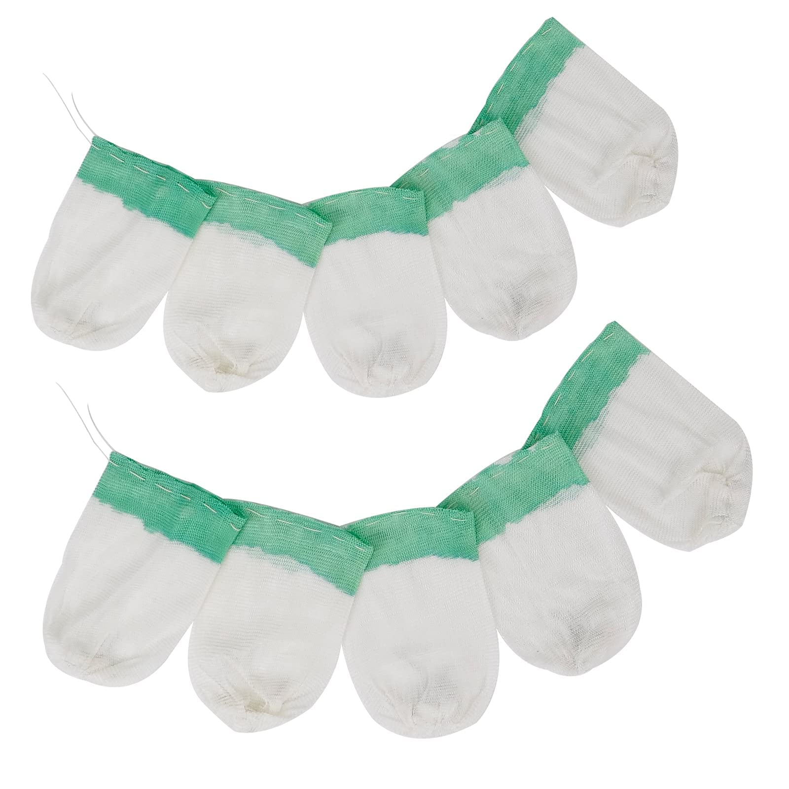 PoilawHm Propane Lantern Mantles, 10 Pcs, Rayon, Natural Light for Outdoor Camping