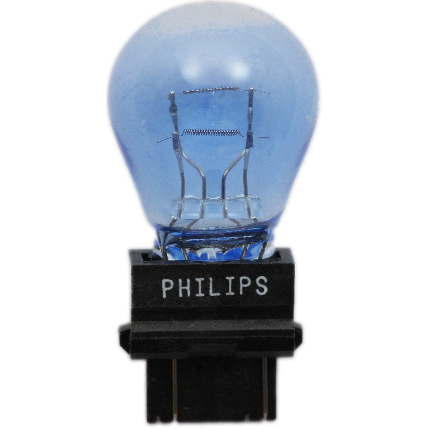 Philips 3057CVB2 Miniature Bulb, 2 Pack, CrystalVision Ultra, Glass, White