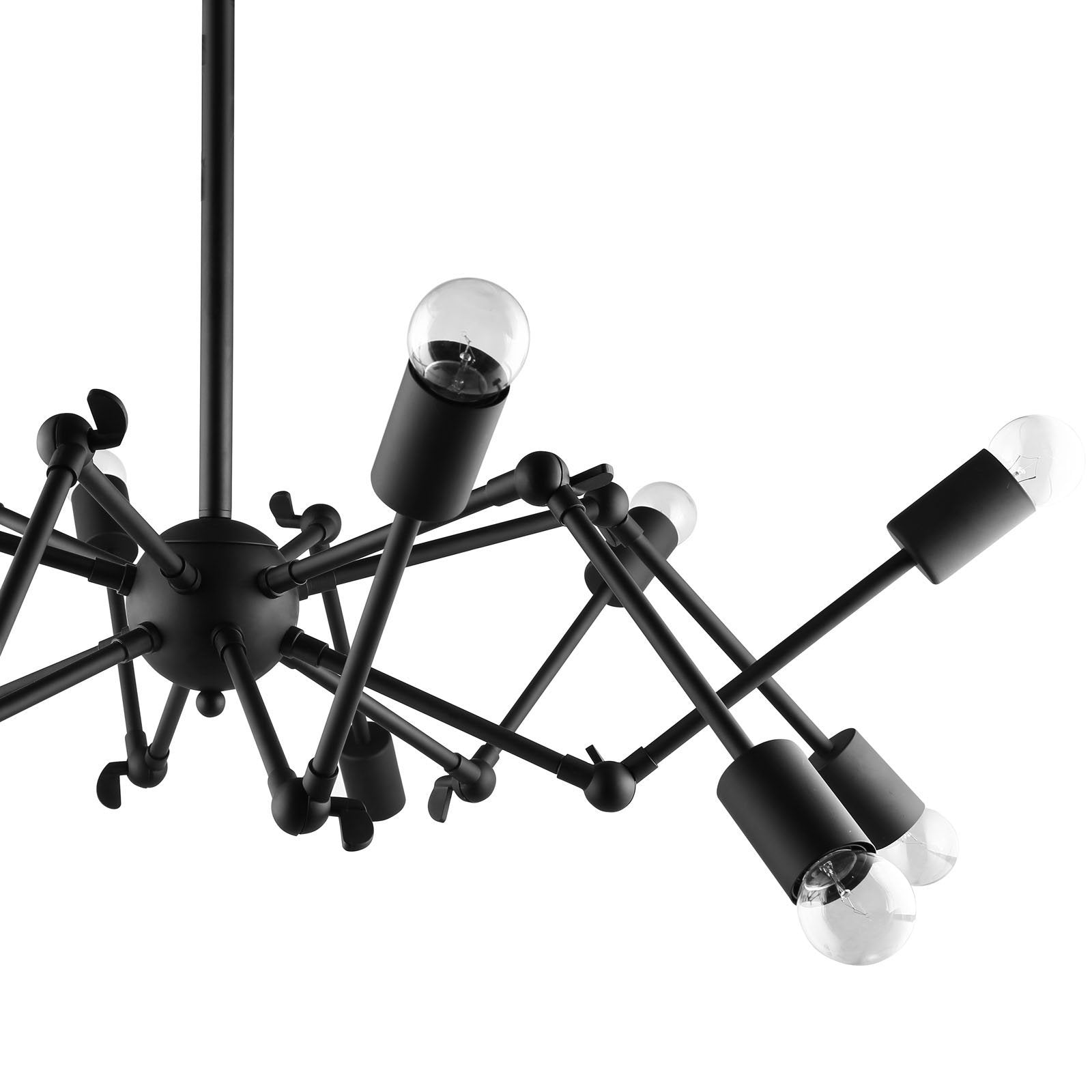 LexMod EEI-1568 Tagmata Ceiling Fixture, Black