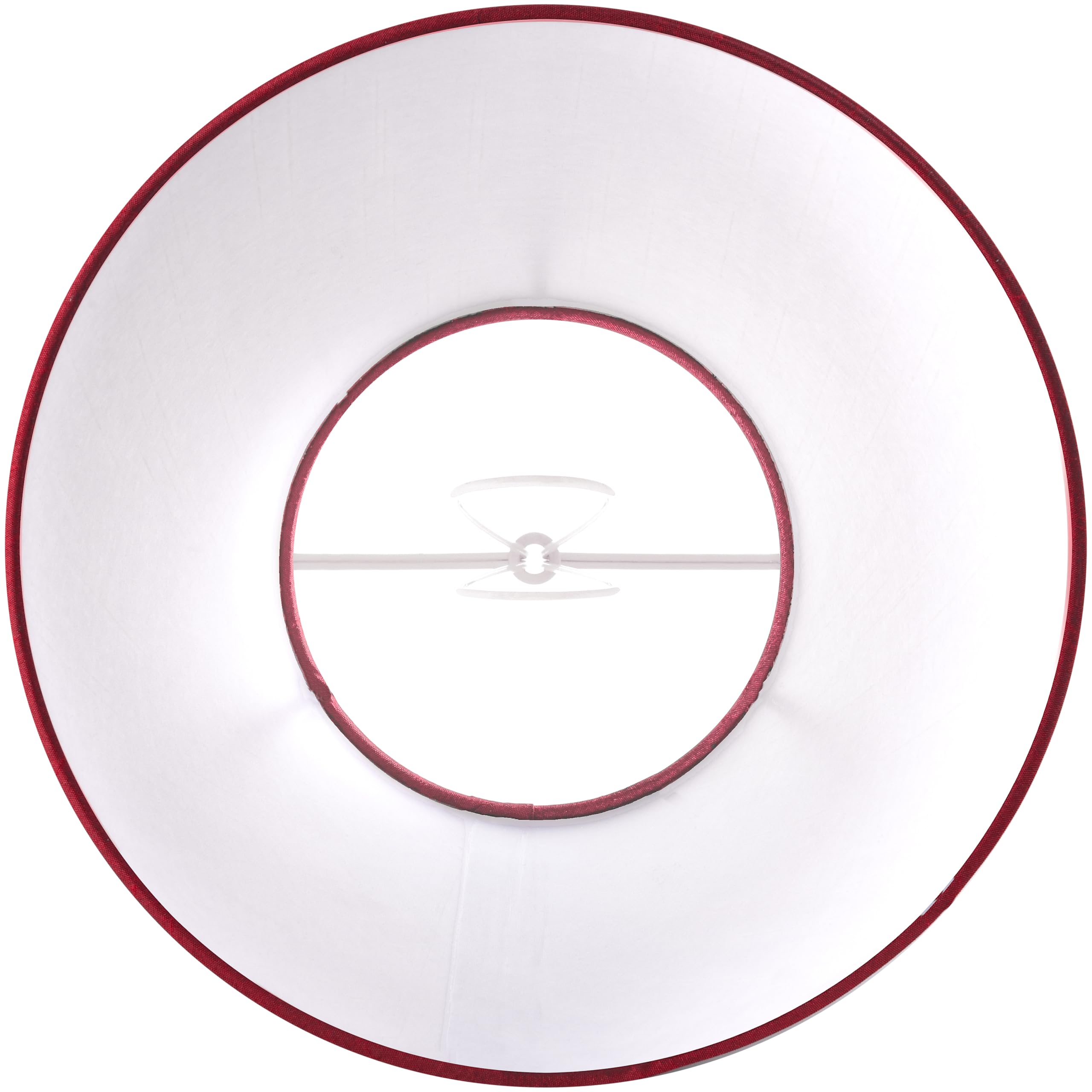 Go&So Set Of 5 Burgundy Small Lamp Shades,4'' Top X 6'' Bottom X 5'' Height (Clip On Bulb) Chandelier Lamp Shades, Mini Lamp Sha