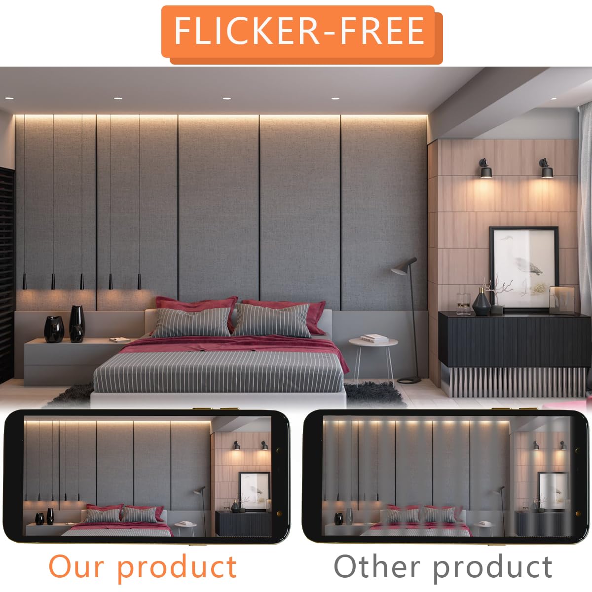 Bogao GU10 Halogen Bulbs 50W Dimmable 2800K Warm White Pack of 6 for Track and Range Hood Lighting