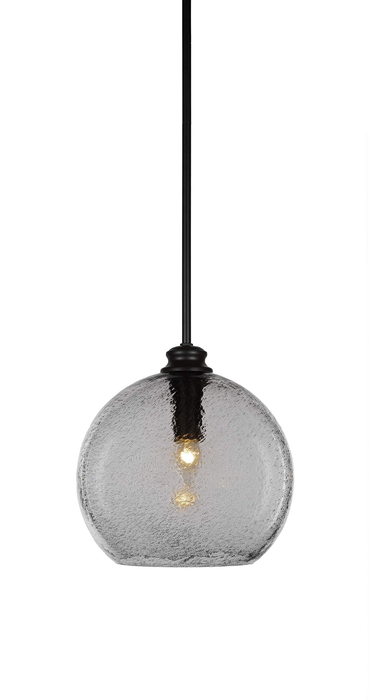 Toltec Lighting Kimbro 1 Light Pendant In Matte Black (71-Mb-4372)