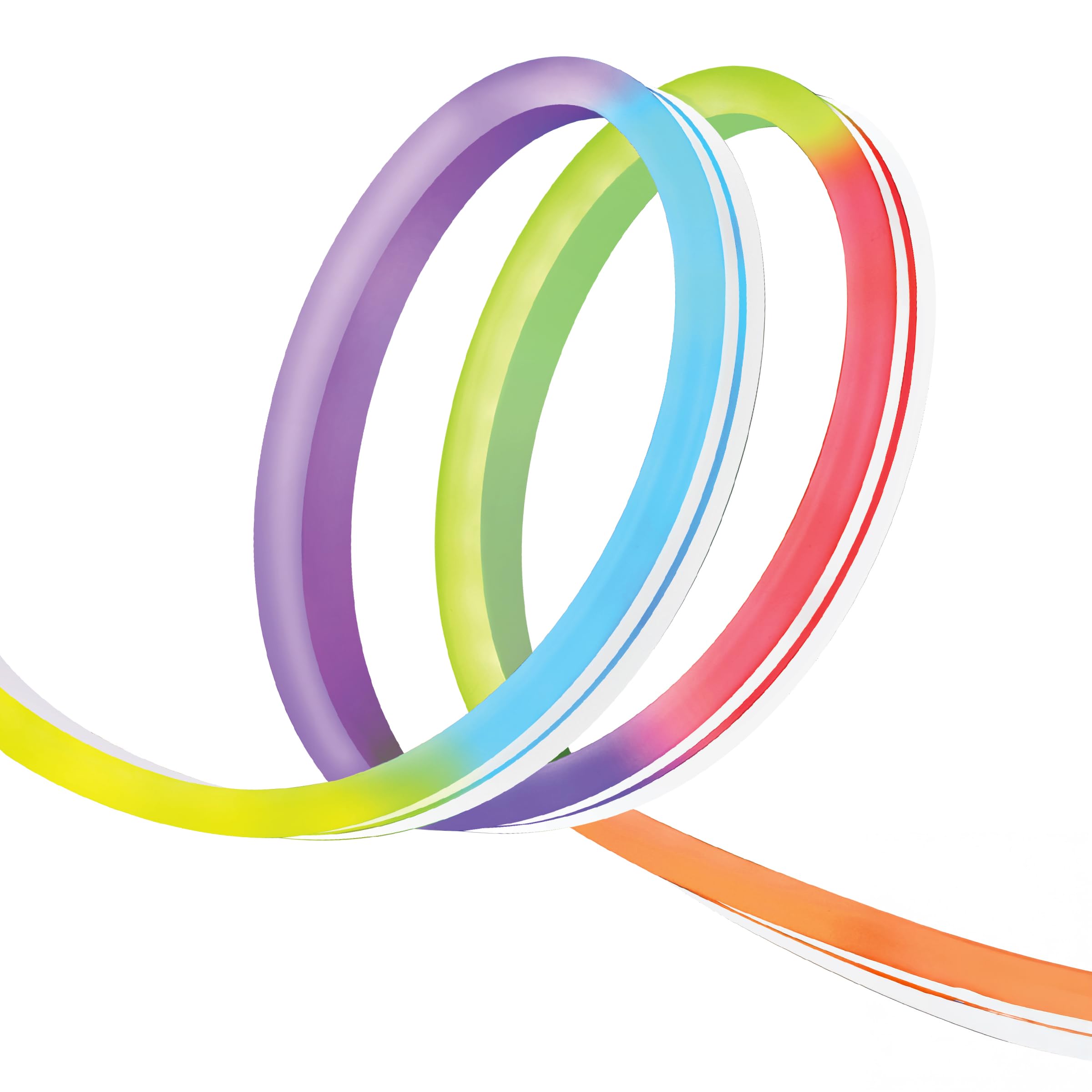 Feit Electric 20ft Outdoor Neon Flex Light, RGB + Tunable White, Dimmable, Model NF20/CHASE