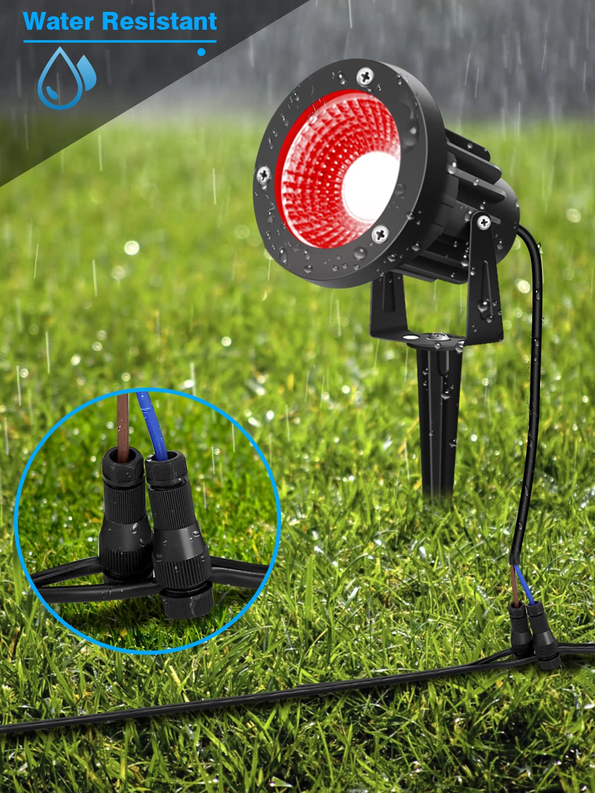 Luye Low Voltage Connectors For Landscape Lights Fastlock Wire Cable Connector Work For Outdoor Low Voltage Landscape Lighting Pathway Lights(16 Pack)