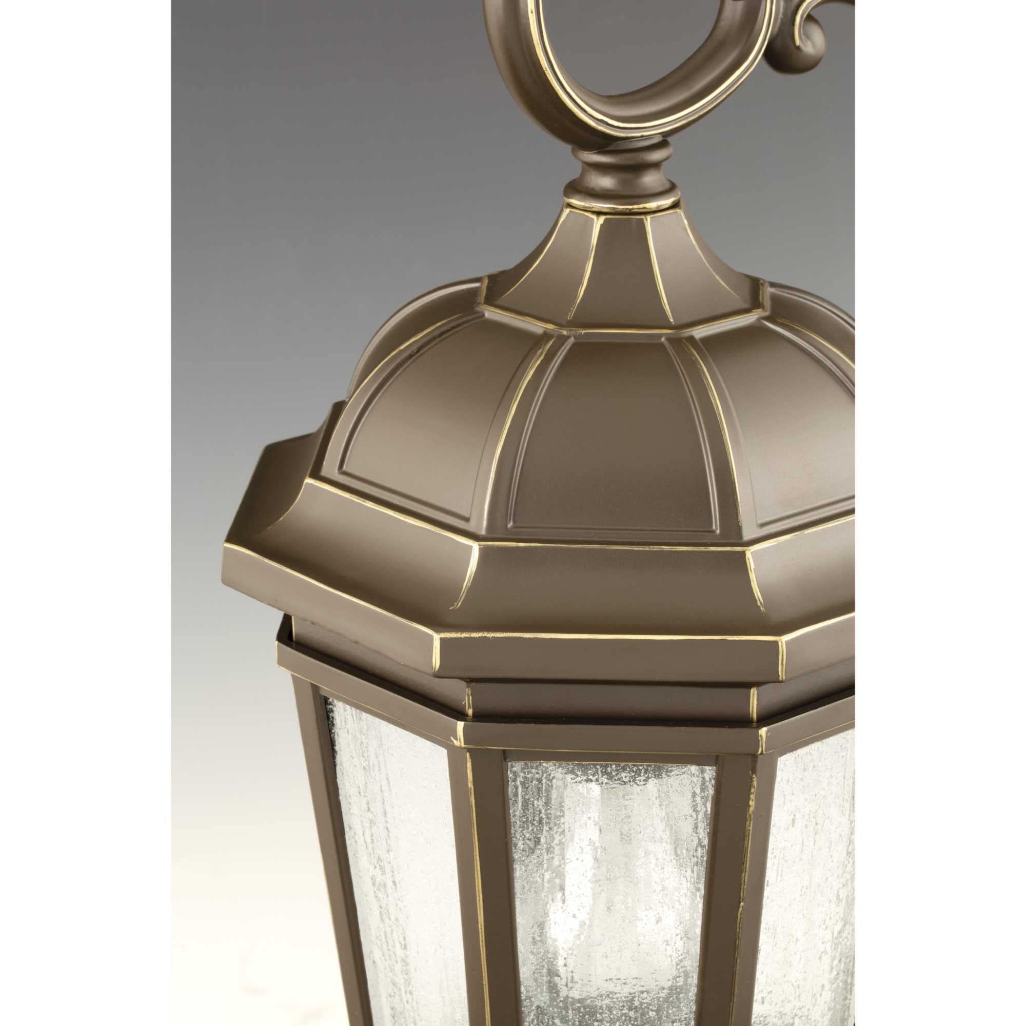 Progress Lighting Verdae Outdoor Fixture, Model P560014-020, Bronze Aluminum Finish