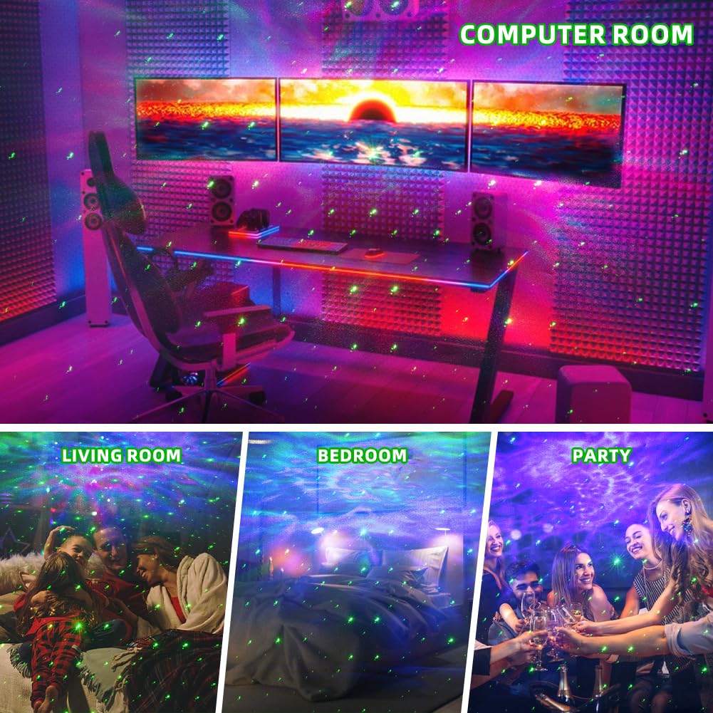 Astronaut Galaxy Projector Star Projector Galaxy Night Light Space Buddy Projector With Nebula And Remote Control For Bedroom Be