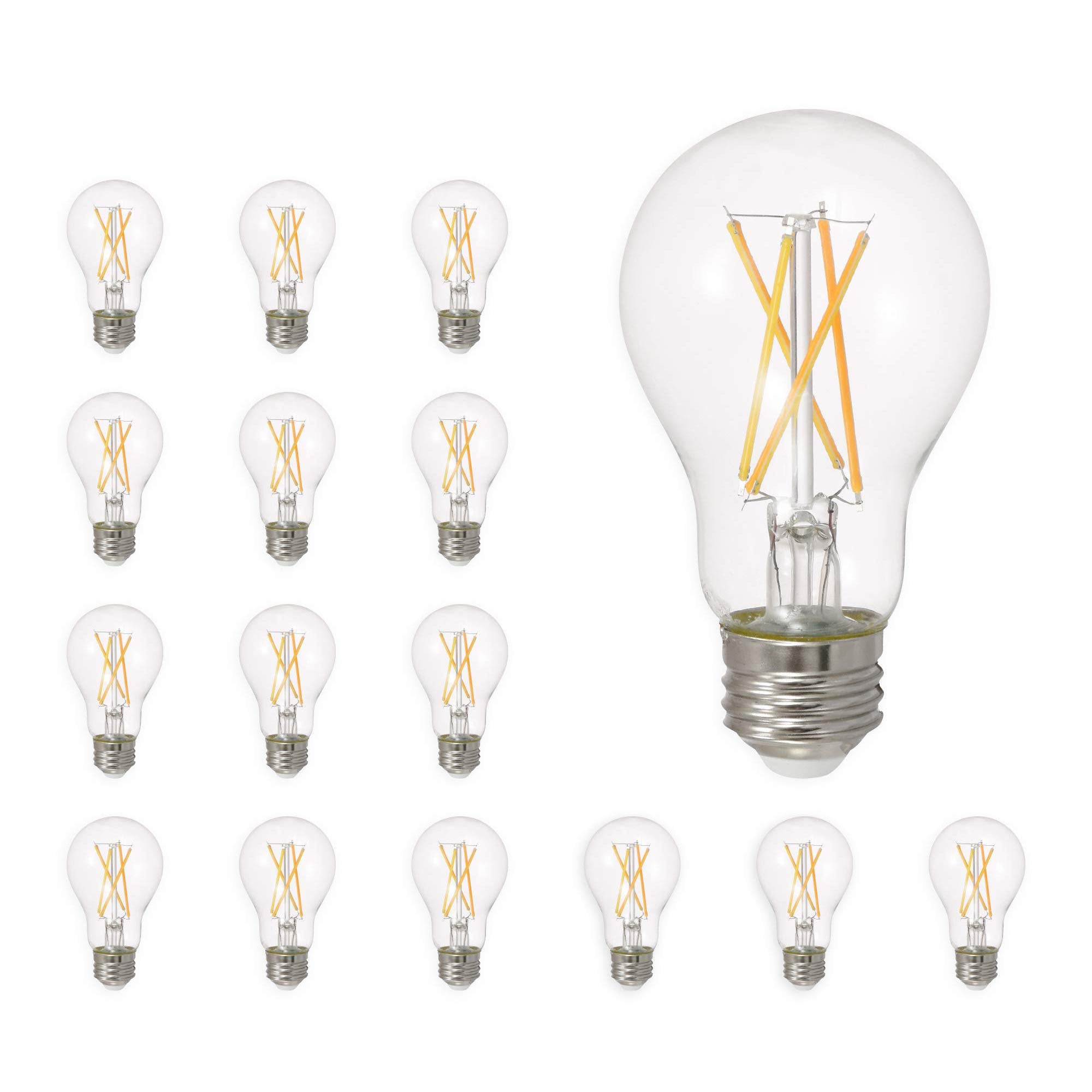 Sylvania Led Truwave Natural Series A19 Light Bulb, 60W Equivalent, Efficient 8W, Dimmable, Medium Base, 800 Lumens, Clear, 2700