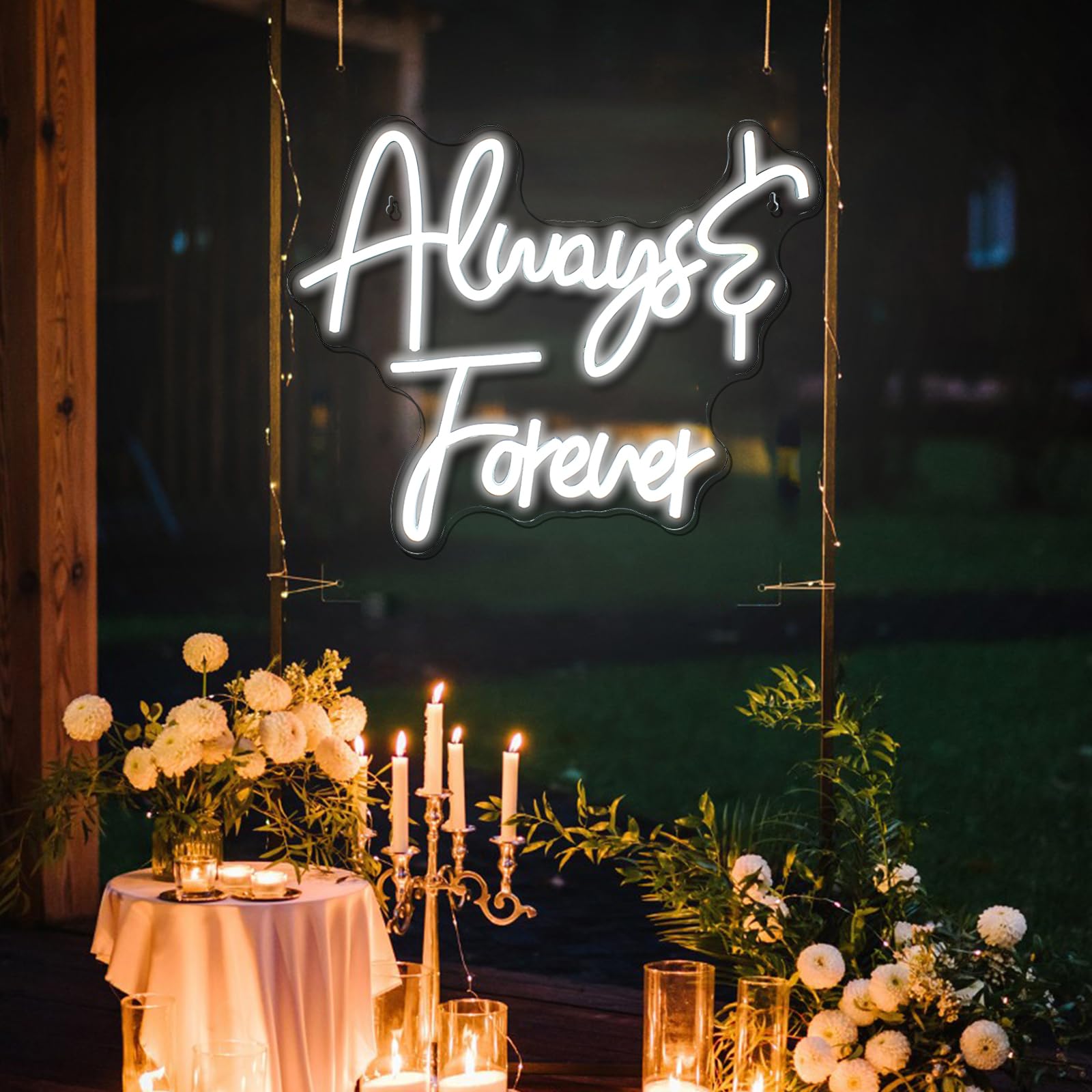 ineonlife Neon Sign - Love Oh Baby LED Wall Decor - 15.4x12.6 inches - Acrylic - Colorful-A-Always Forever