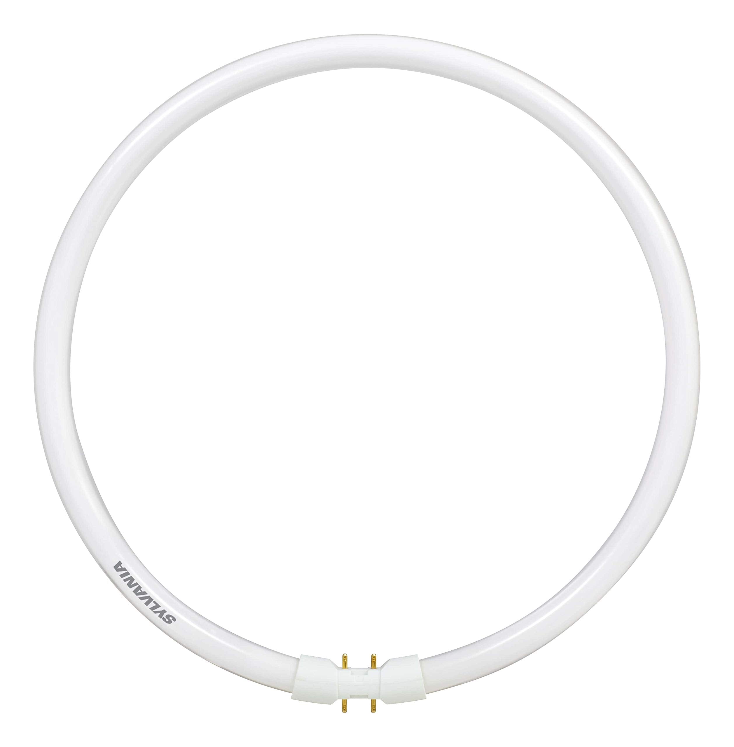 Sylvania T5 Circline Fluorescent Tube Light Bulb  40W  Soft White Color Temperature  1 Pack
